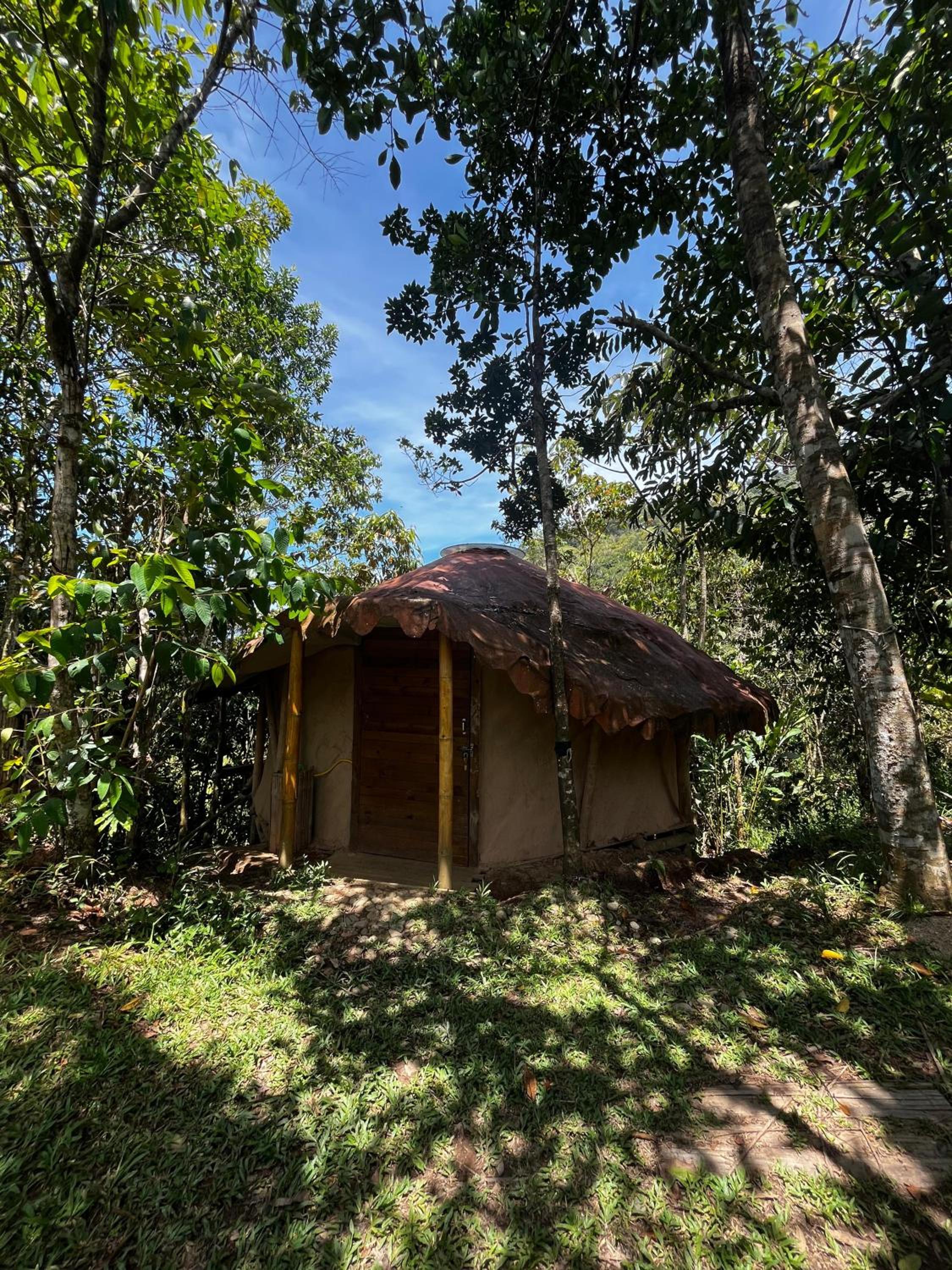 Cabaña en reserva natural