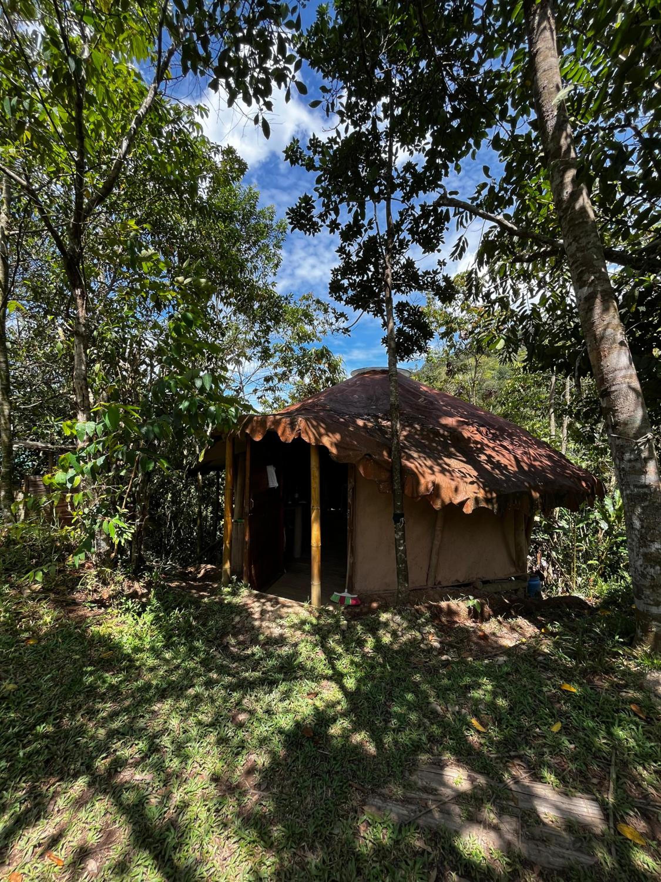 Cabaña en reserva natural