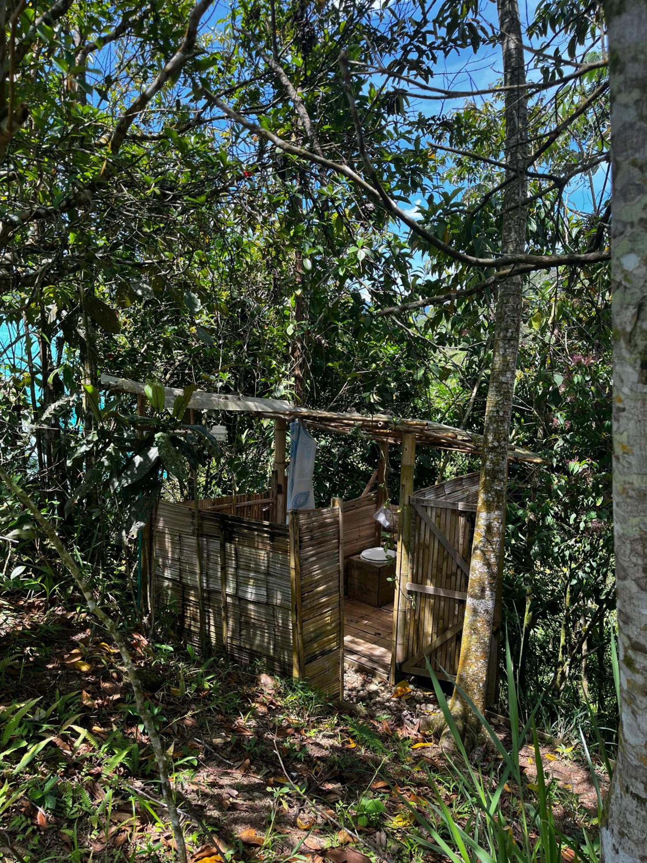 Cabaña en reserva natural
