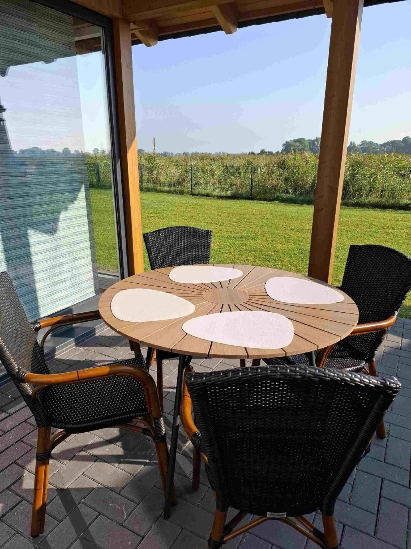 Ferienhaus mit Blick ins Landschaftsschutzgebiet