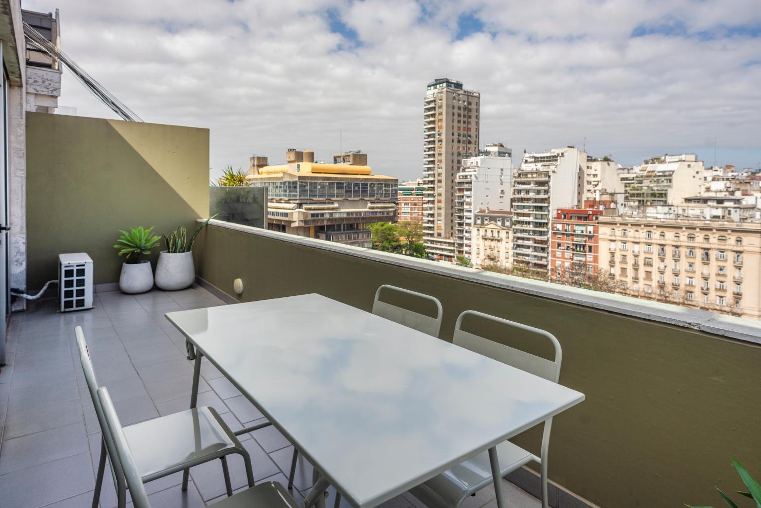 Recoleta Apartment Amazing National Library unique view powered by Argenhost -A13A-