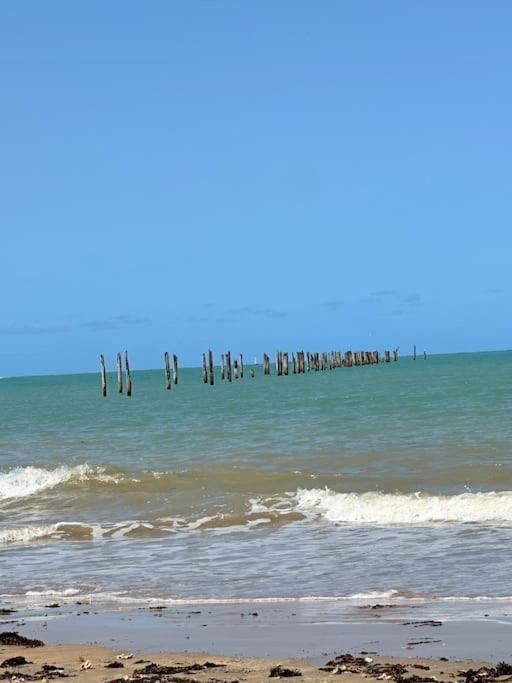 Falésia House Cumuruxatiba - pé na areia