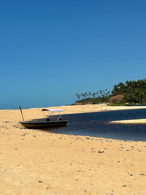 Falésia House Cumuruxatiba - pé na areia