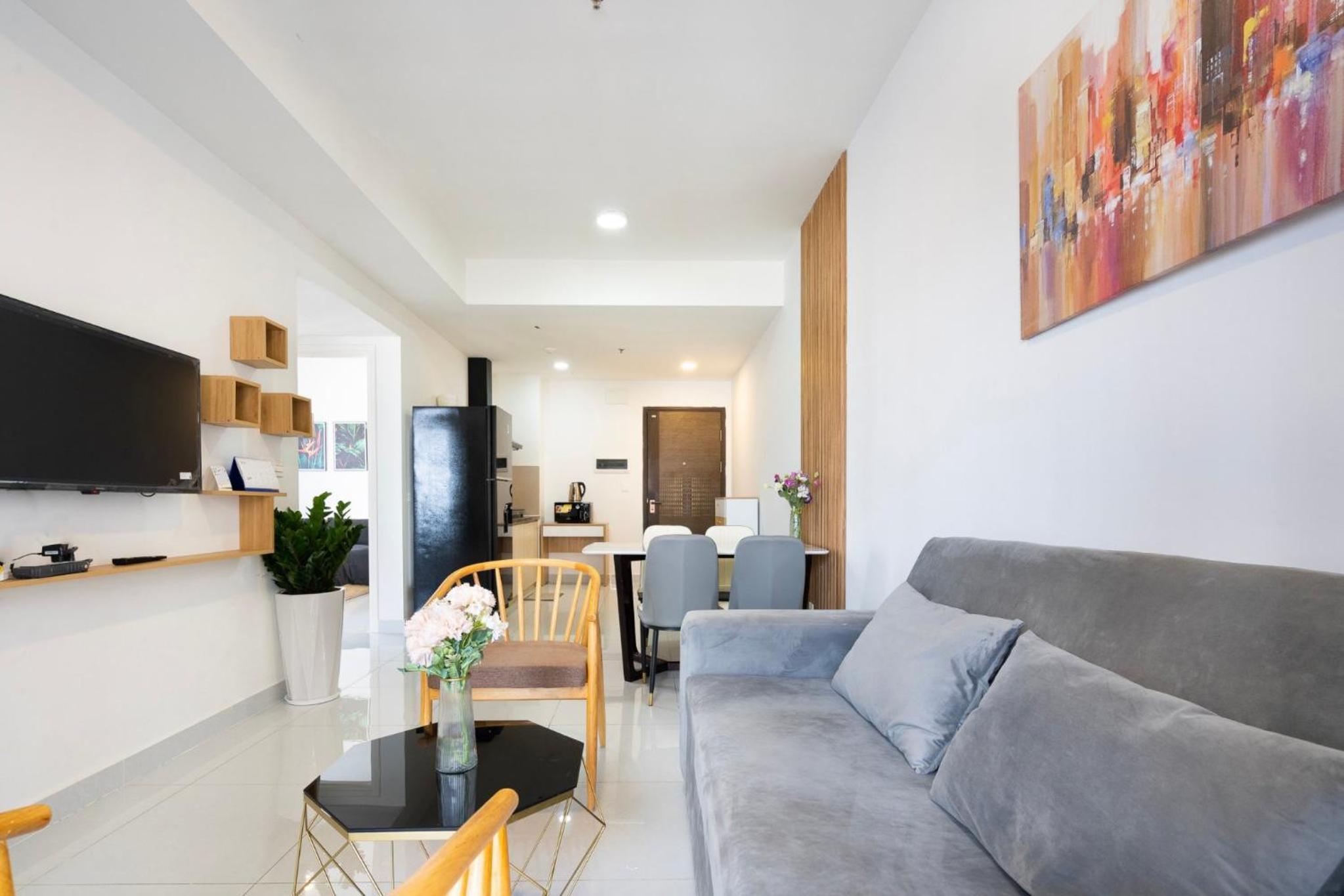 City center 2 bedrooms apart
