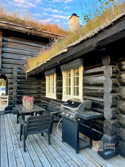Log cabin in Hafjell with ski in ski out, sauna and view view 4
