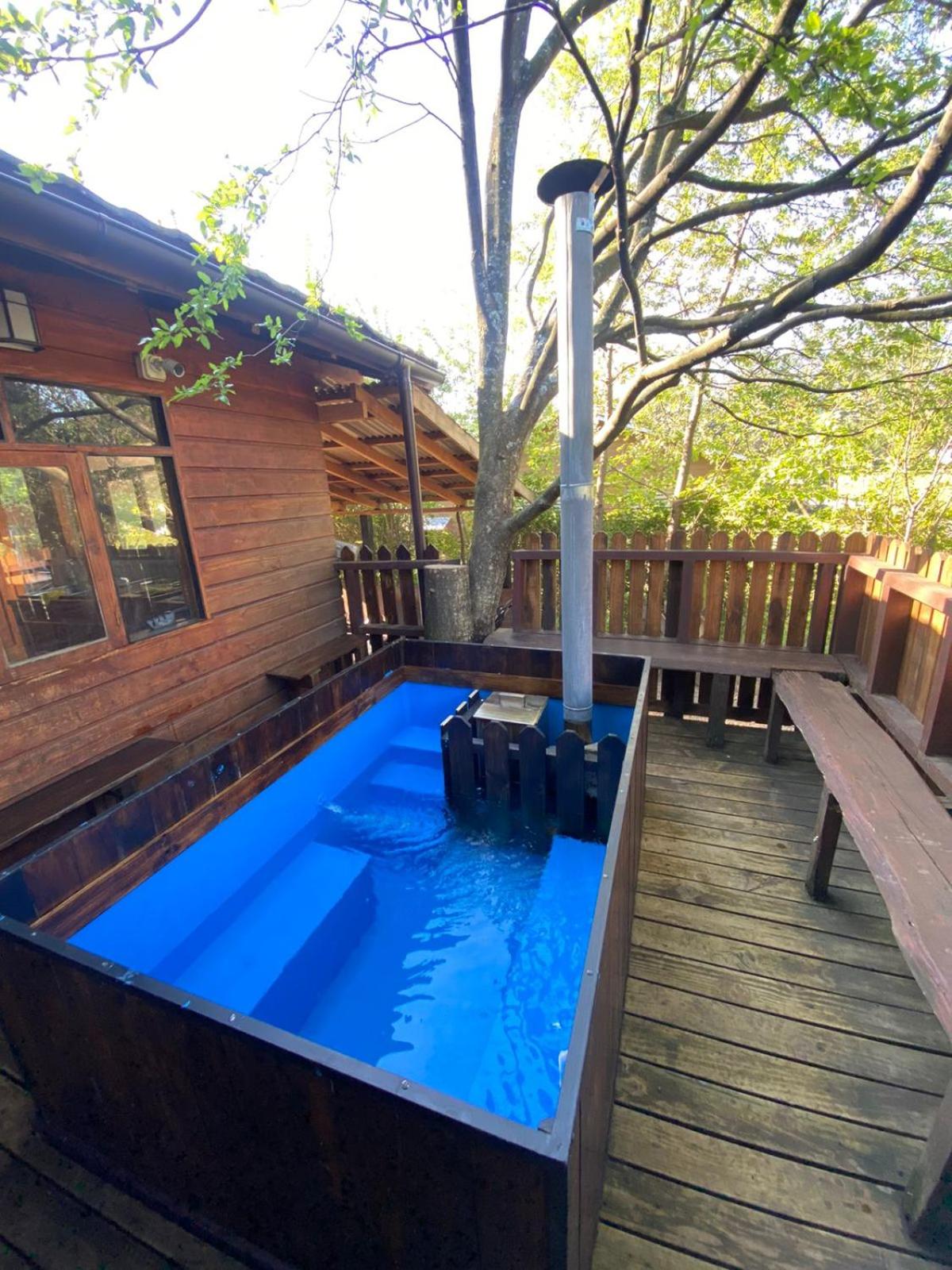 casa y tinaja claro pucon