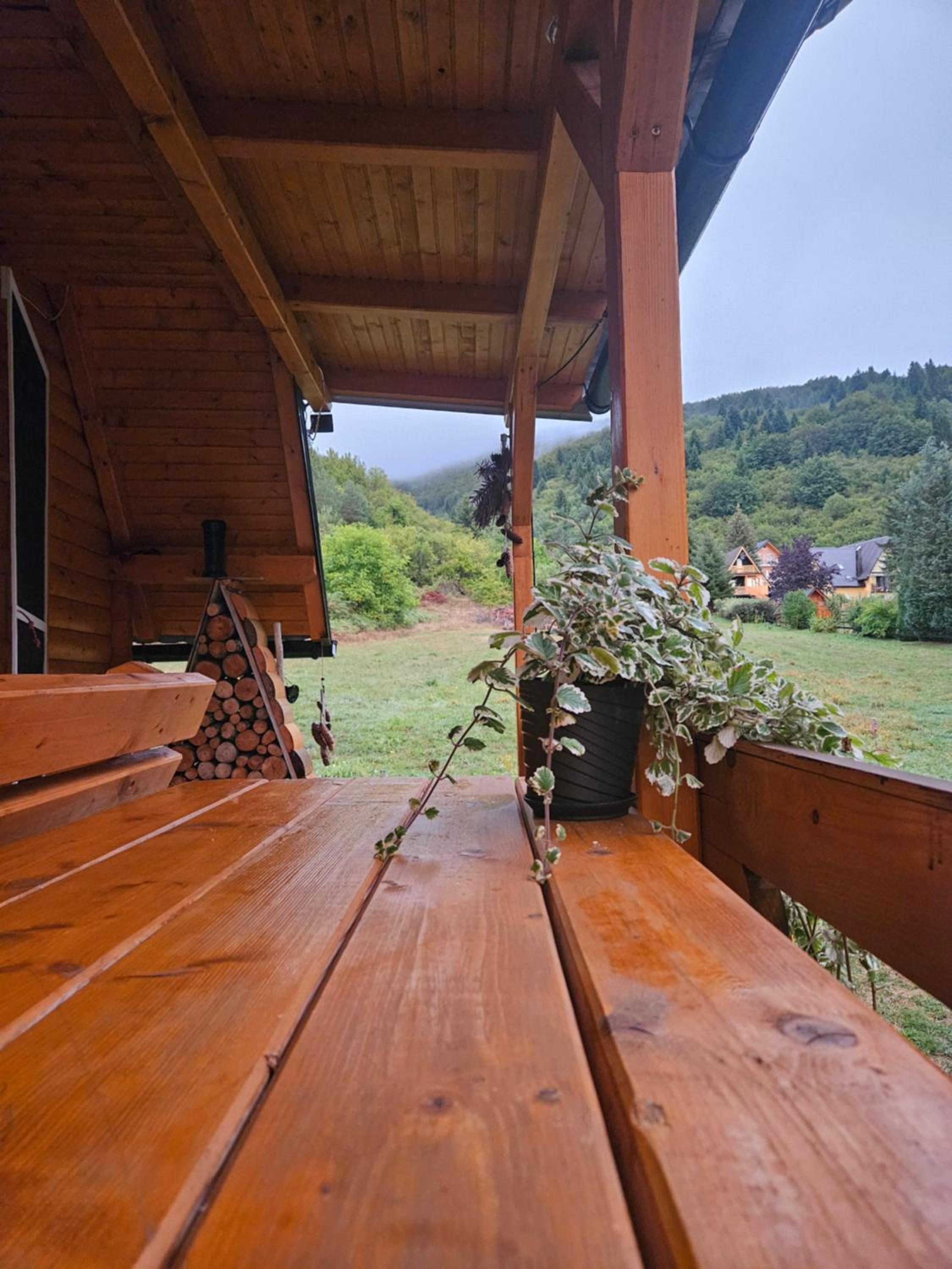 Planinska brvnara view 5