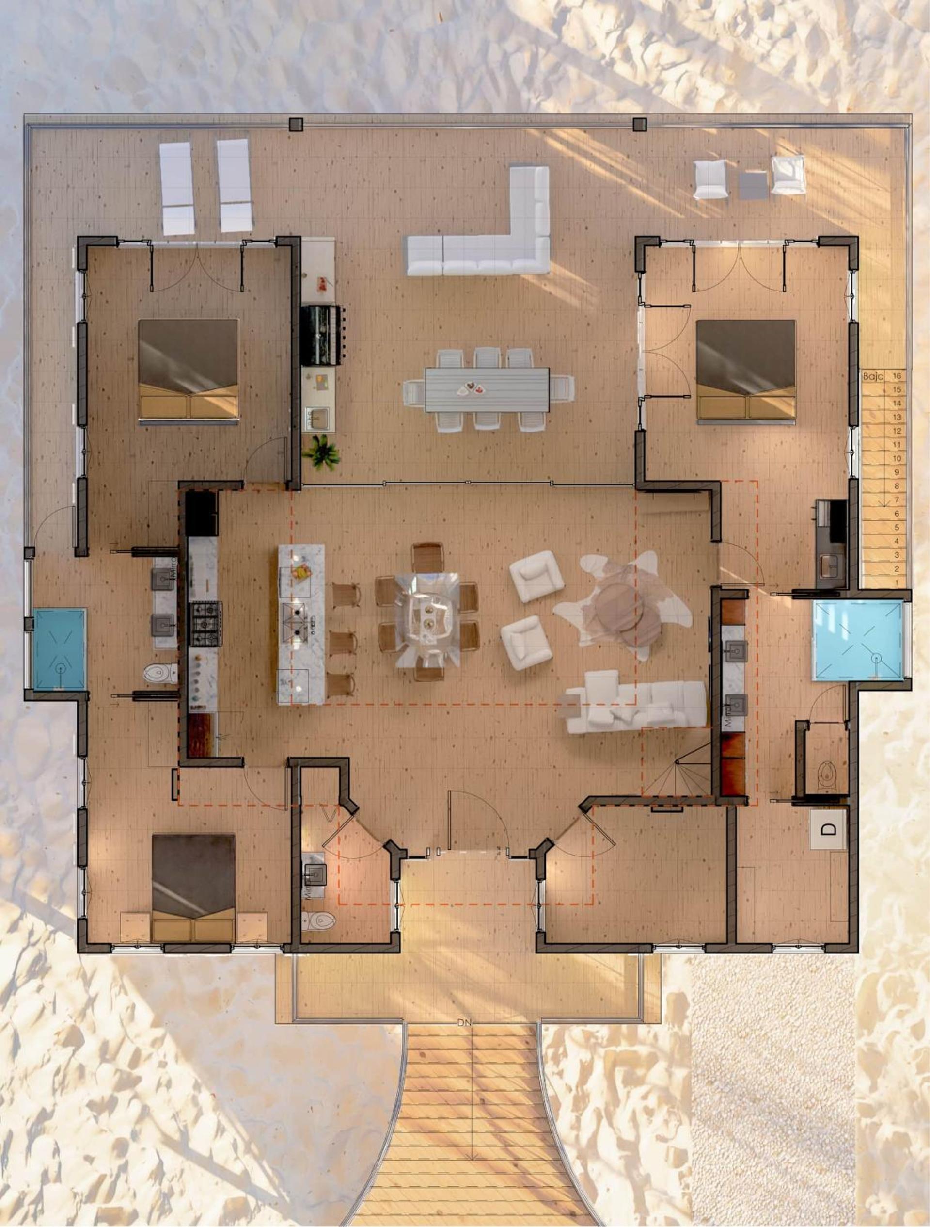 Dakota Breeze - New luxury, oceanfront home with pool!! view 4