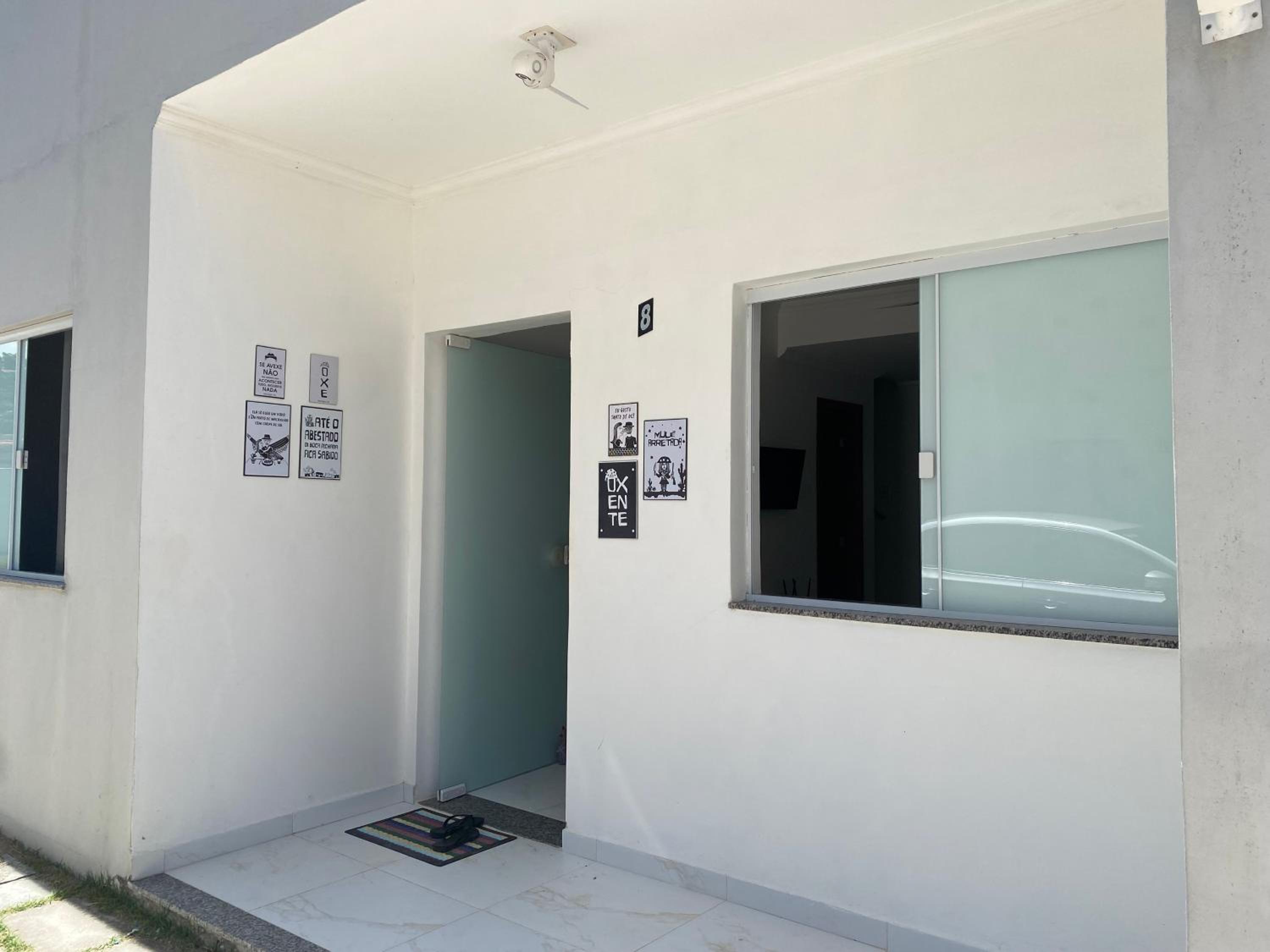 Casa climatizada a 600m da praia - Coroa Vermelha