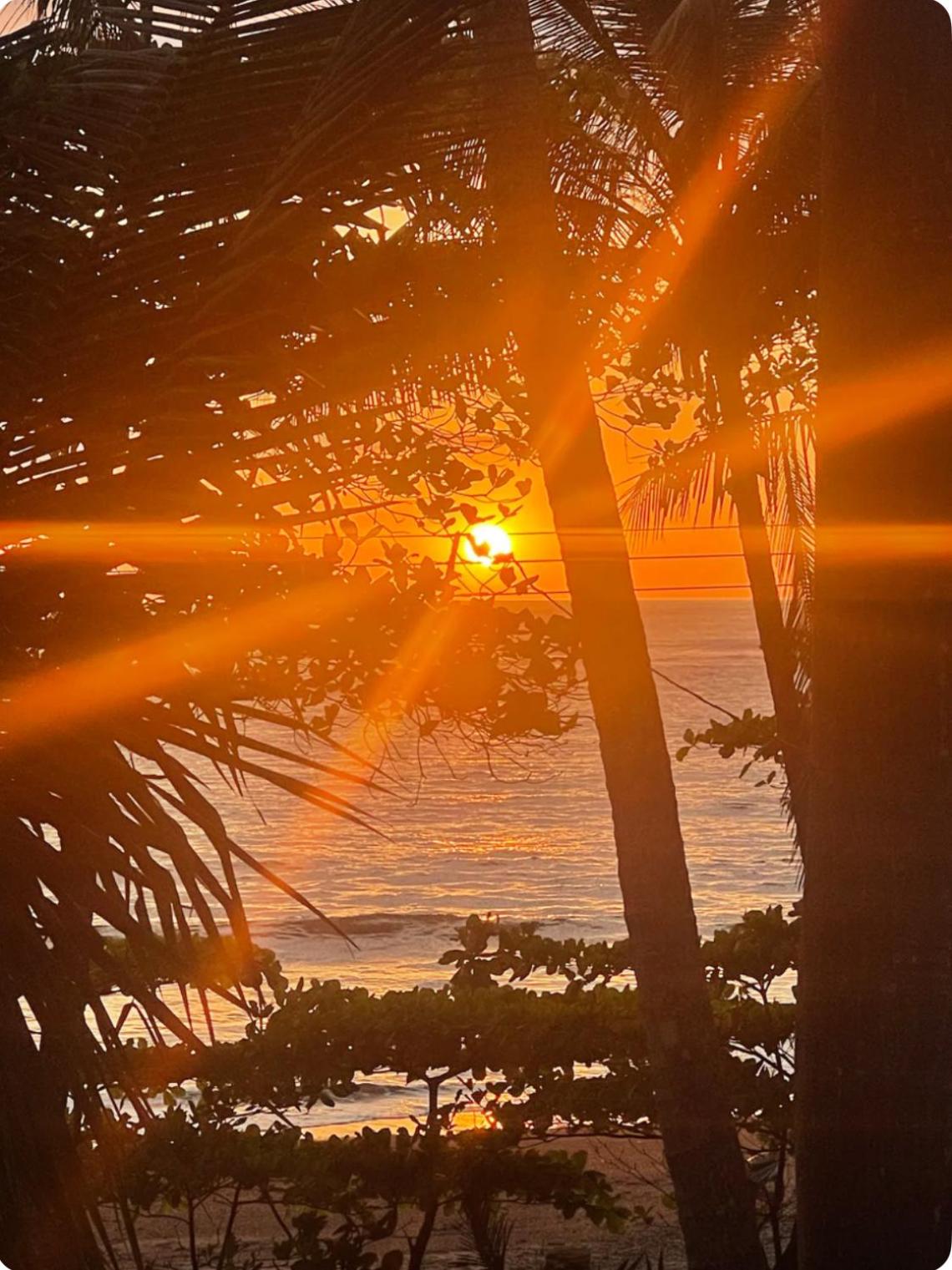 Beachfront sunset Bungalow