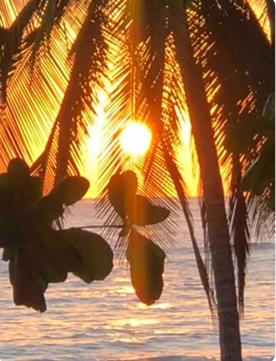 Beachfront sunset Bungalow