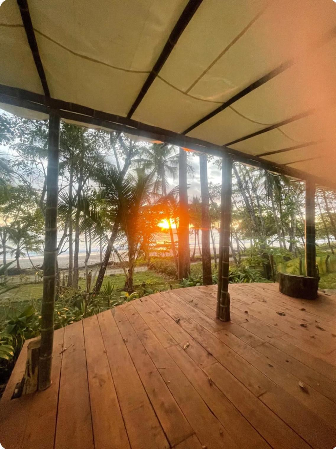 Beachfront sunset Bungalow