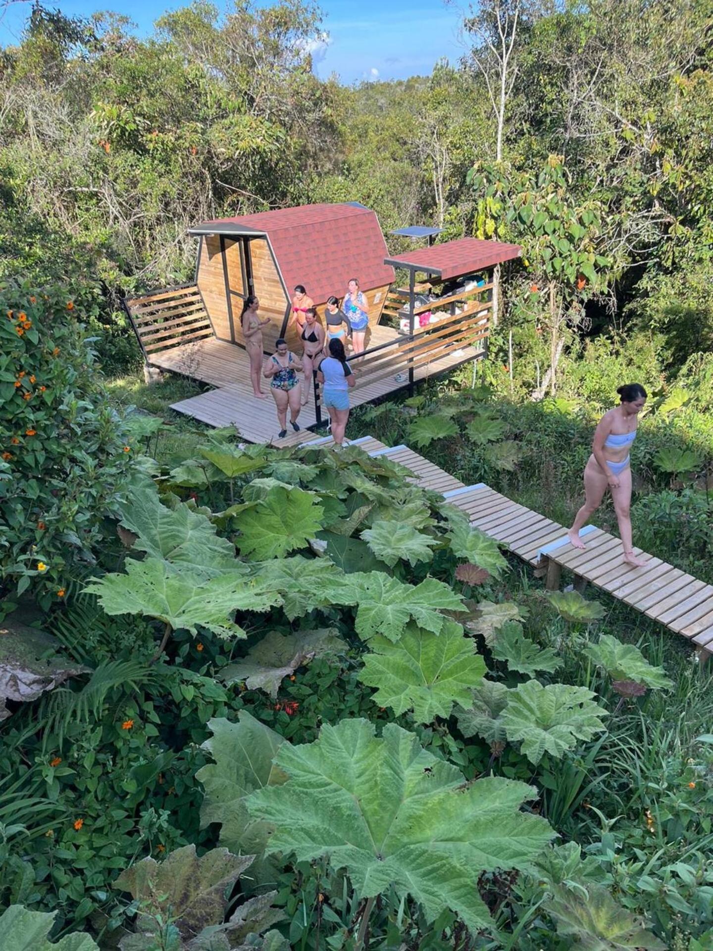 Cabin in the Forrest by the park of Santa Elena