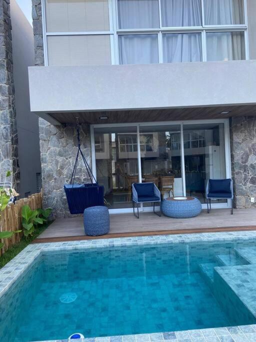 Casa Boho-Rota dos Milagres-Condomínio pé na areia
