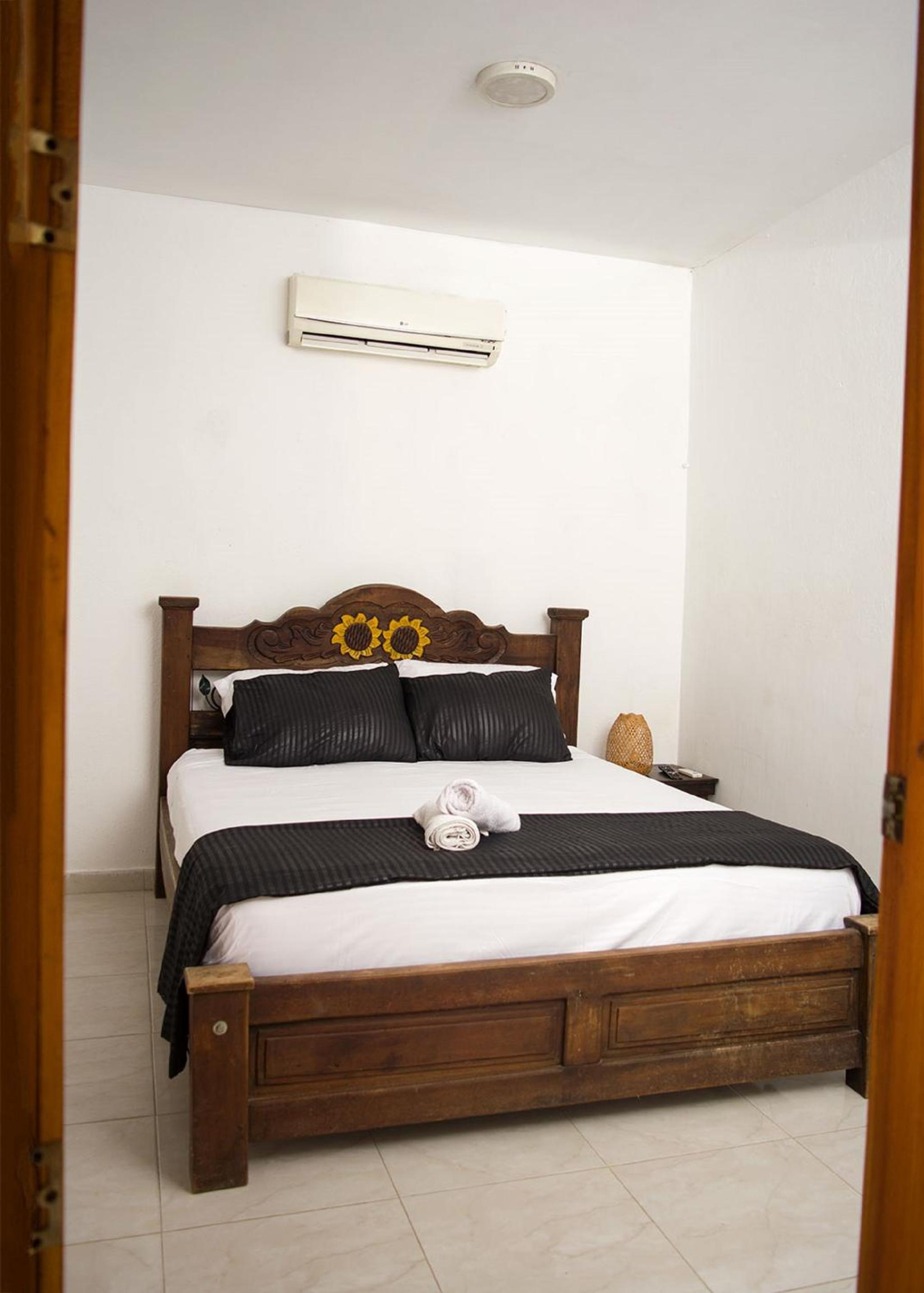 Beach House In La Boquilla Facing the Sea With Air Conditioning and WIFI