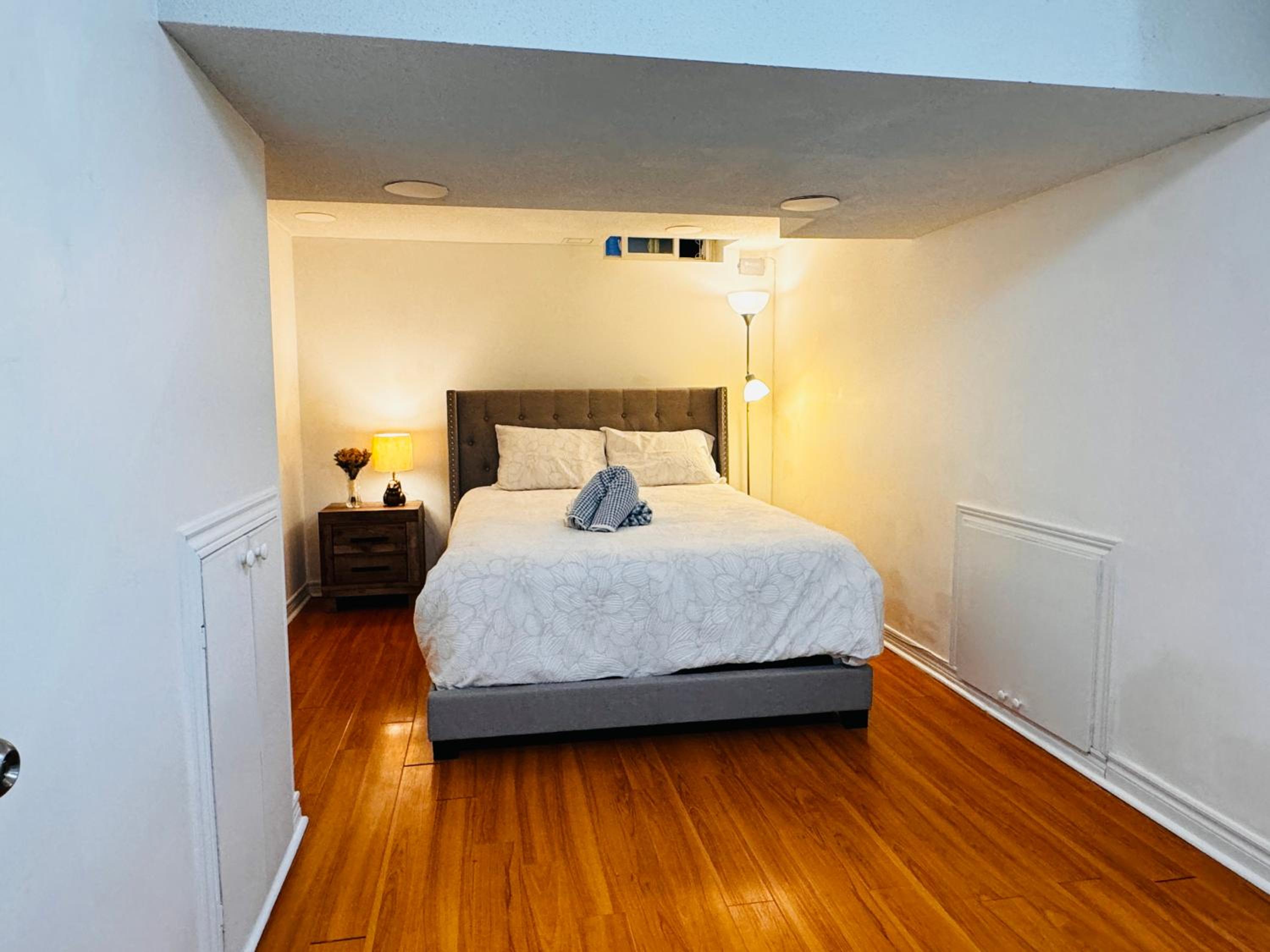 Cozy Walkout Basement with Tranquility