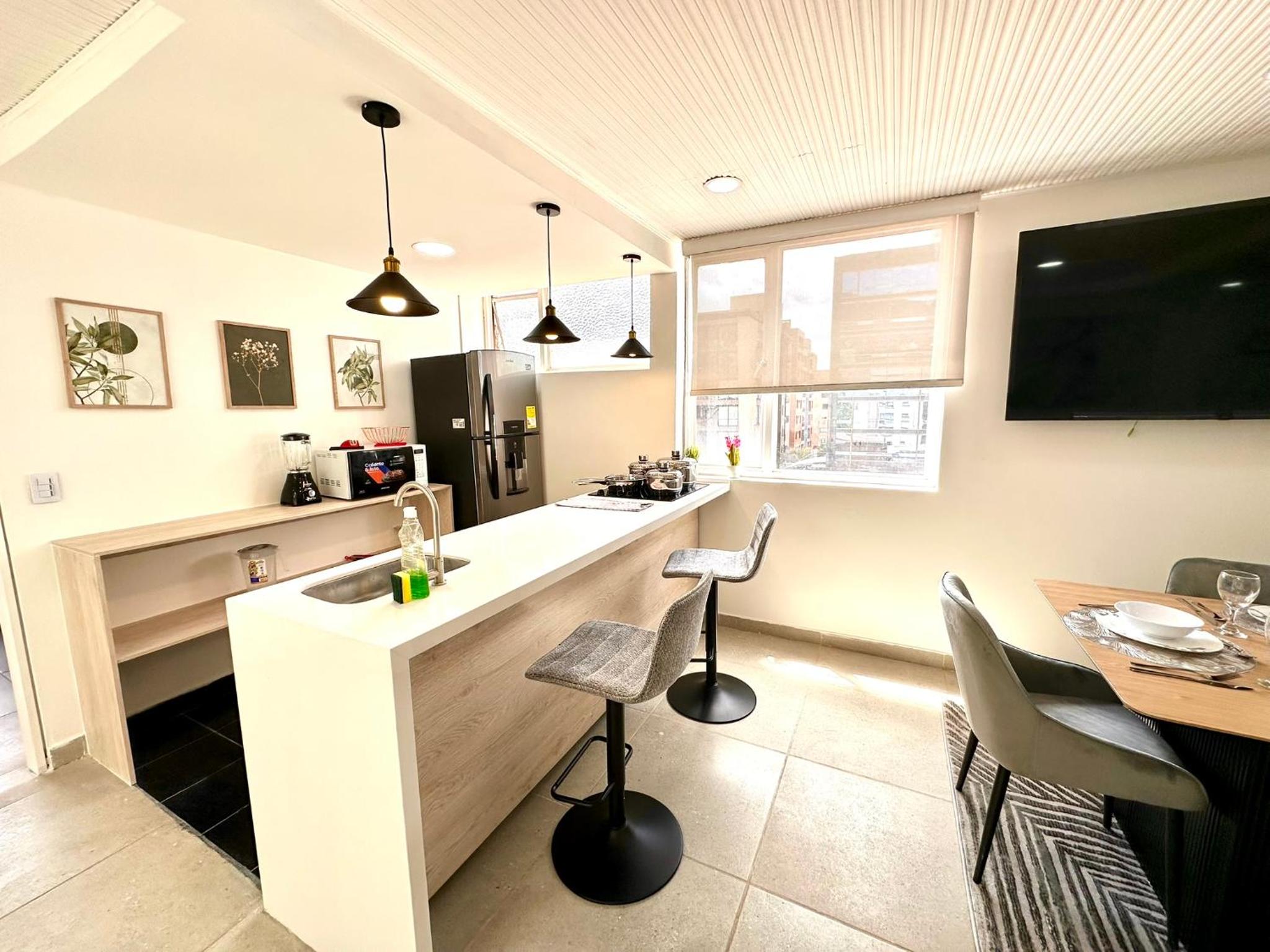 Espacio ideal para grupos, Virrey Park, 3 king size