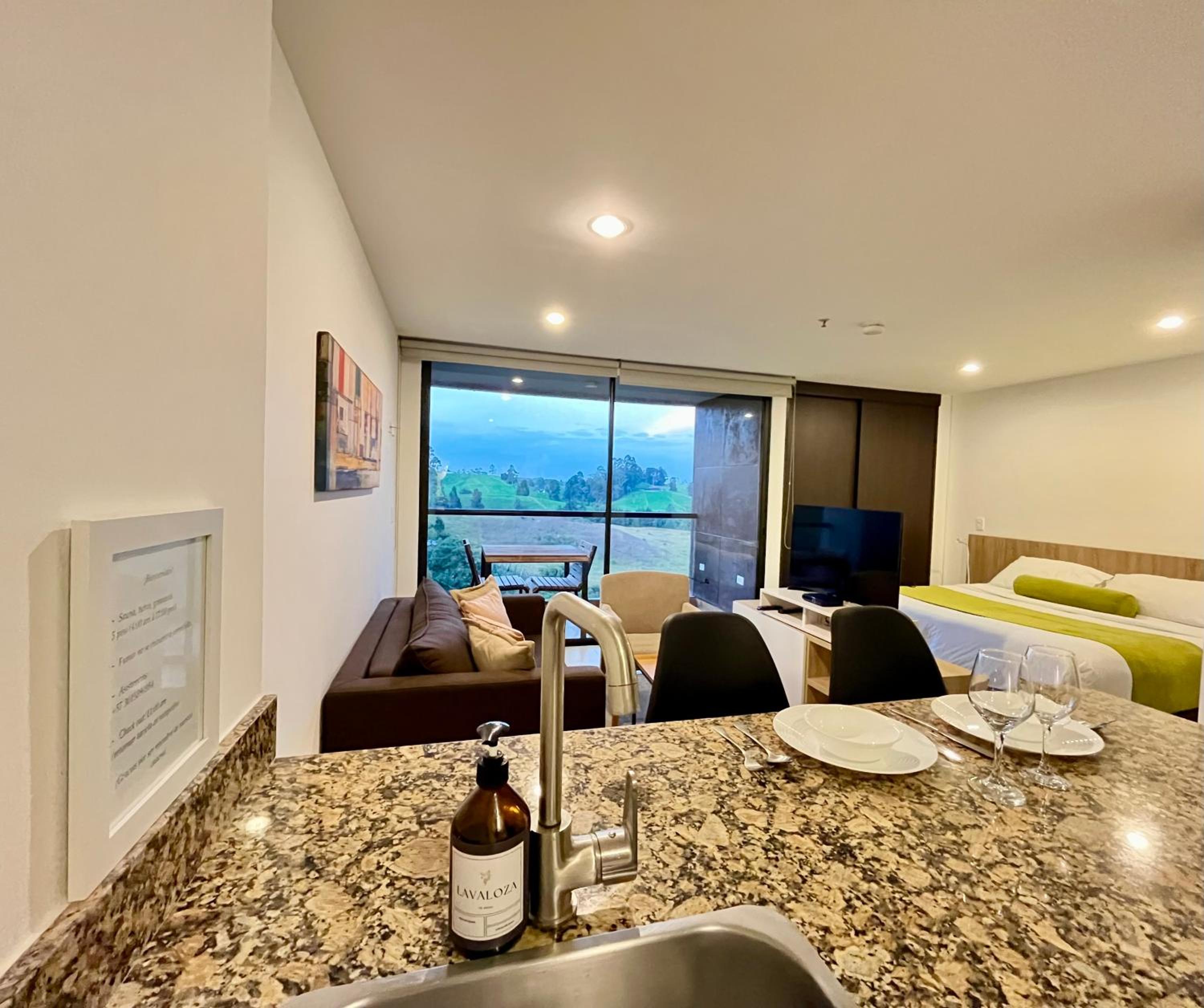 Room in Studio - Confortable and luxurious apartment in Llanogrande