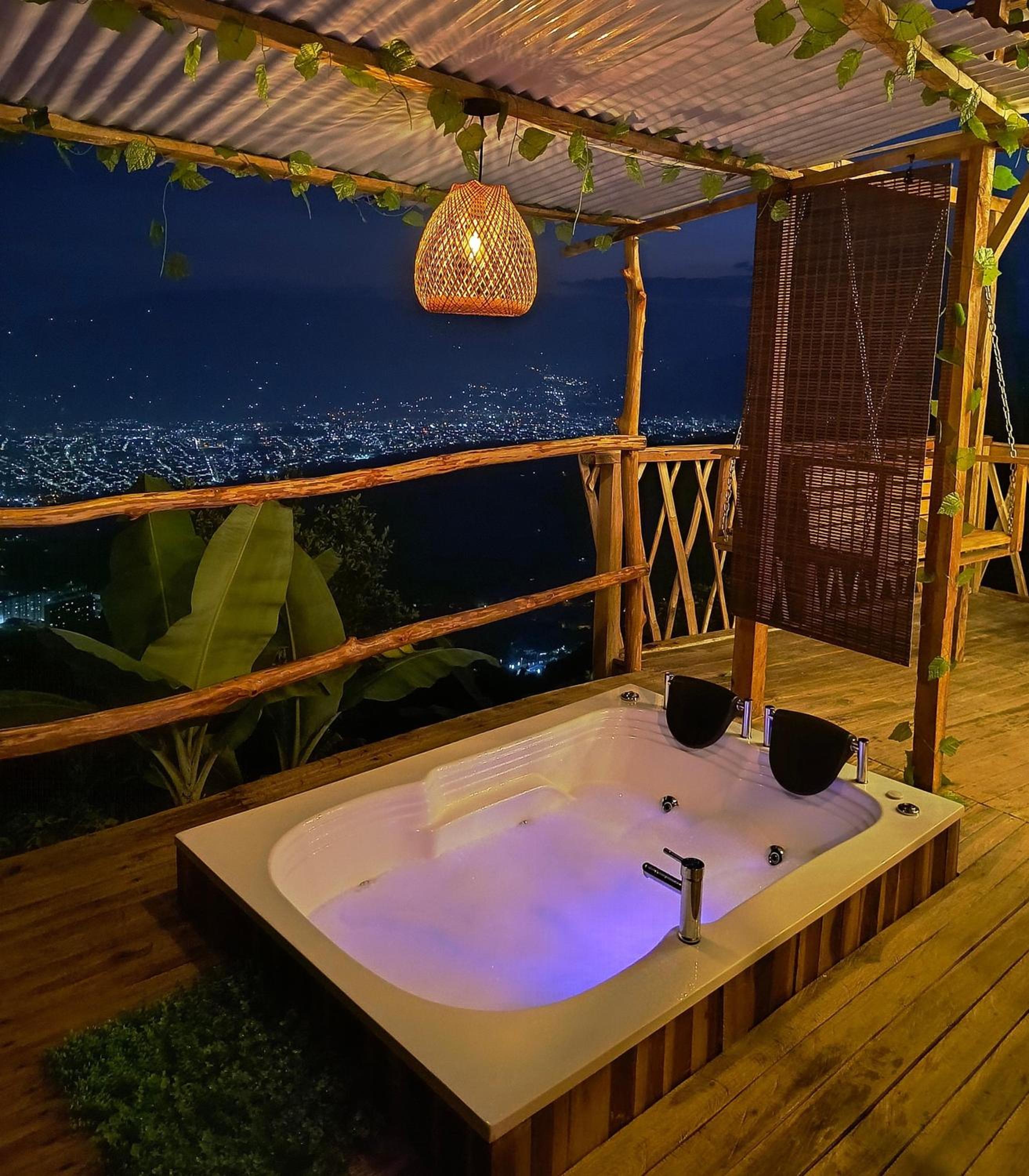 Cabaña de lujo con mirador en Ibagué