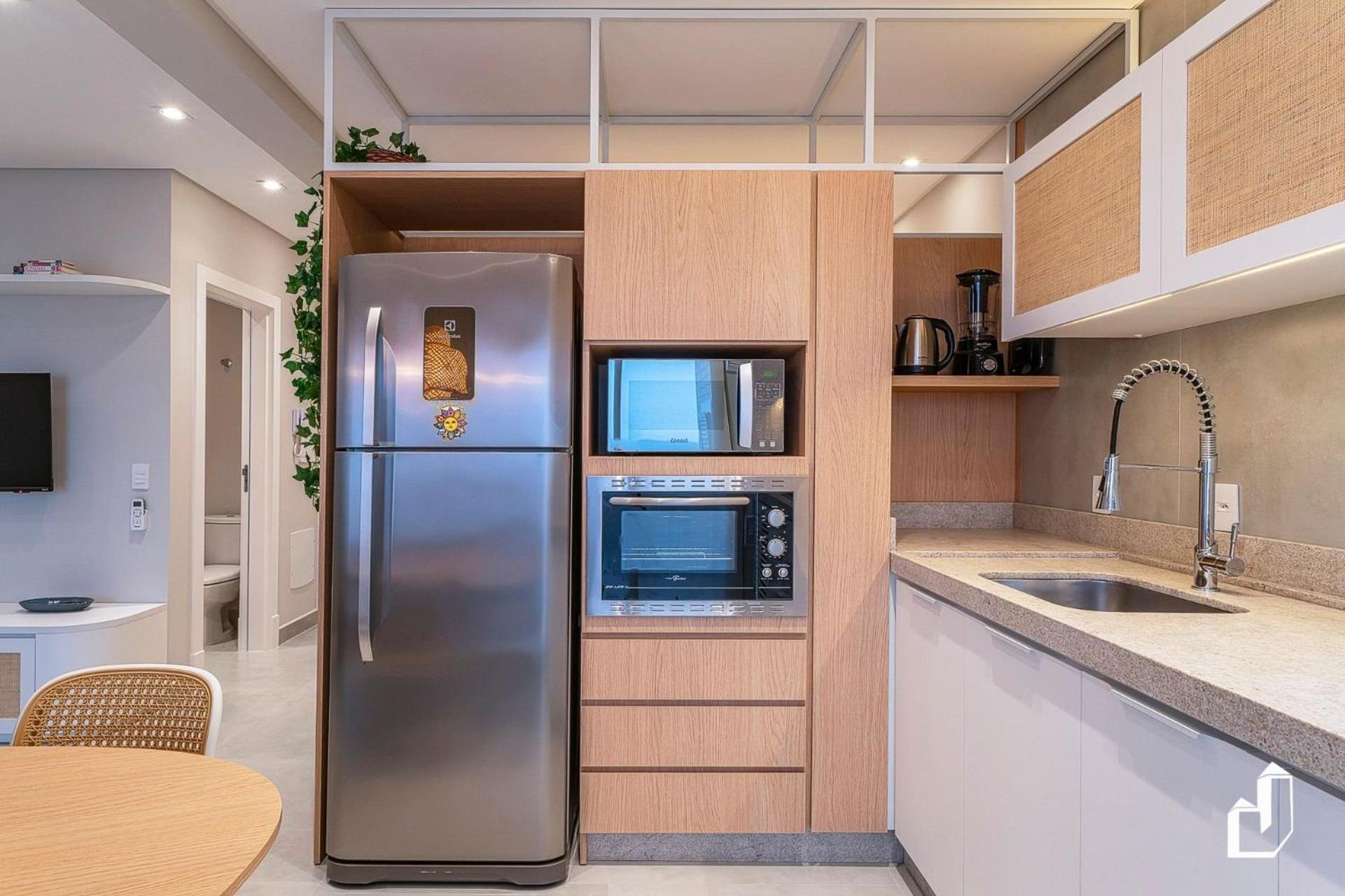 Apartamento para 05 pessoas com vista para o mar