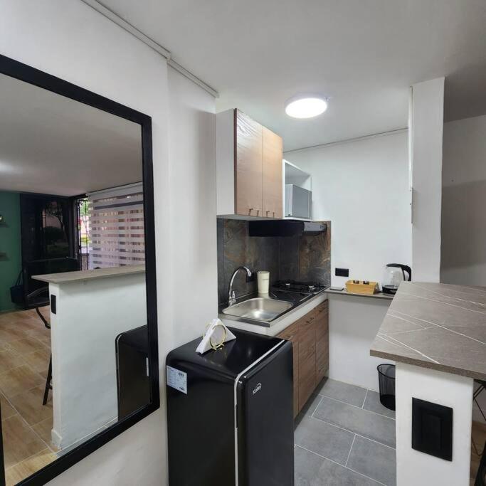 Loft with bathtub in Laureles
