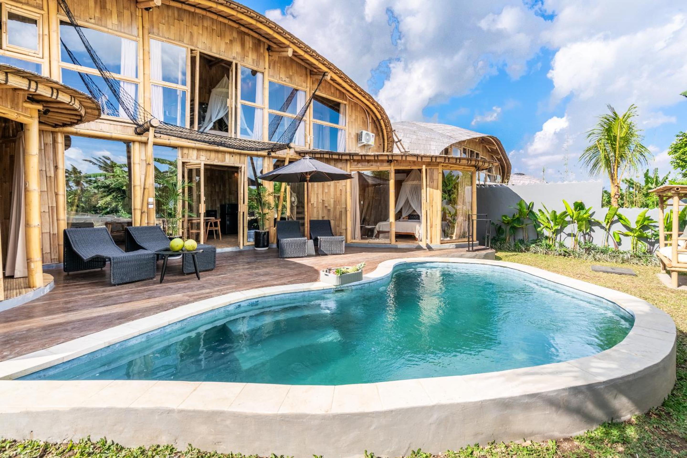 Dreamy Bamboo Villa near Canggu — recepcion & lobby