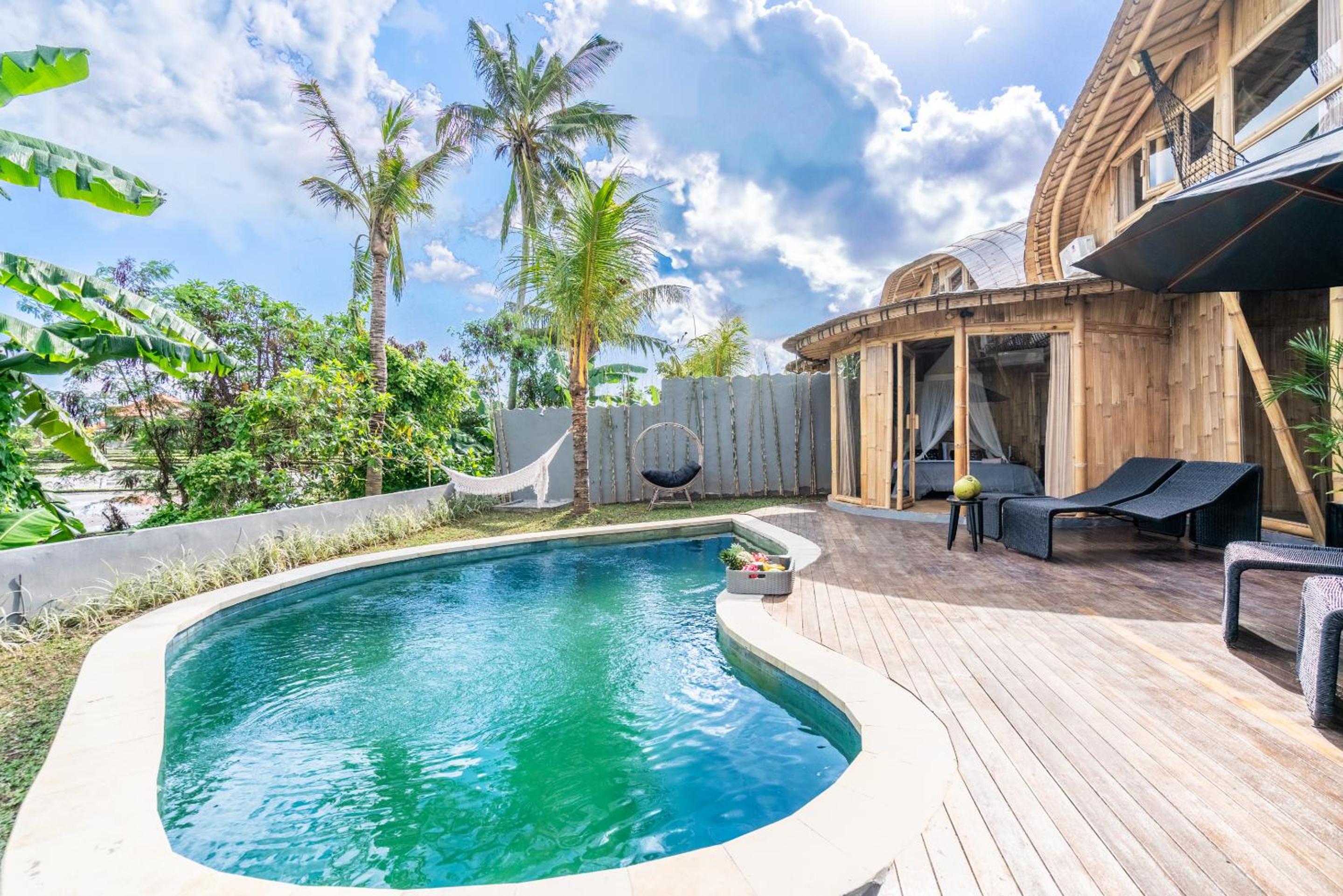 Dreamy Bamboo Villa near Canggu — recepcion & lobby