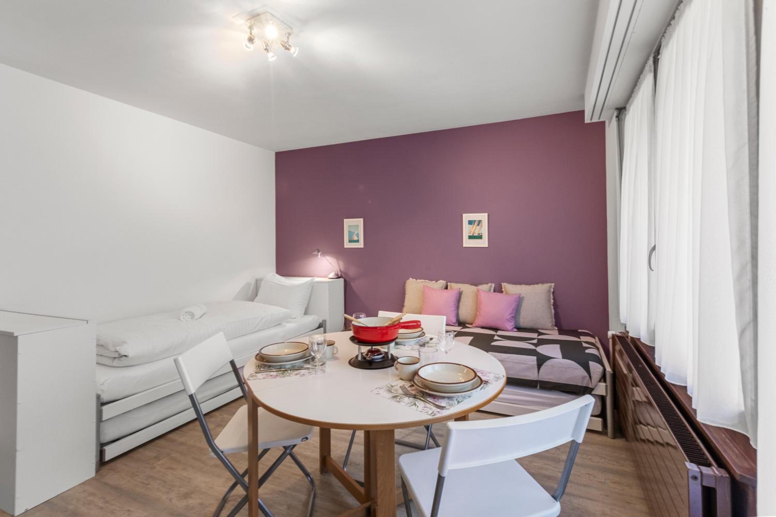 Studio chaleureux avec terrasse