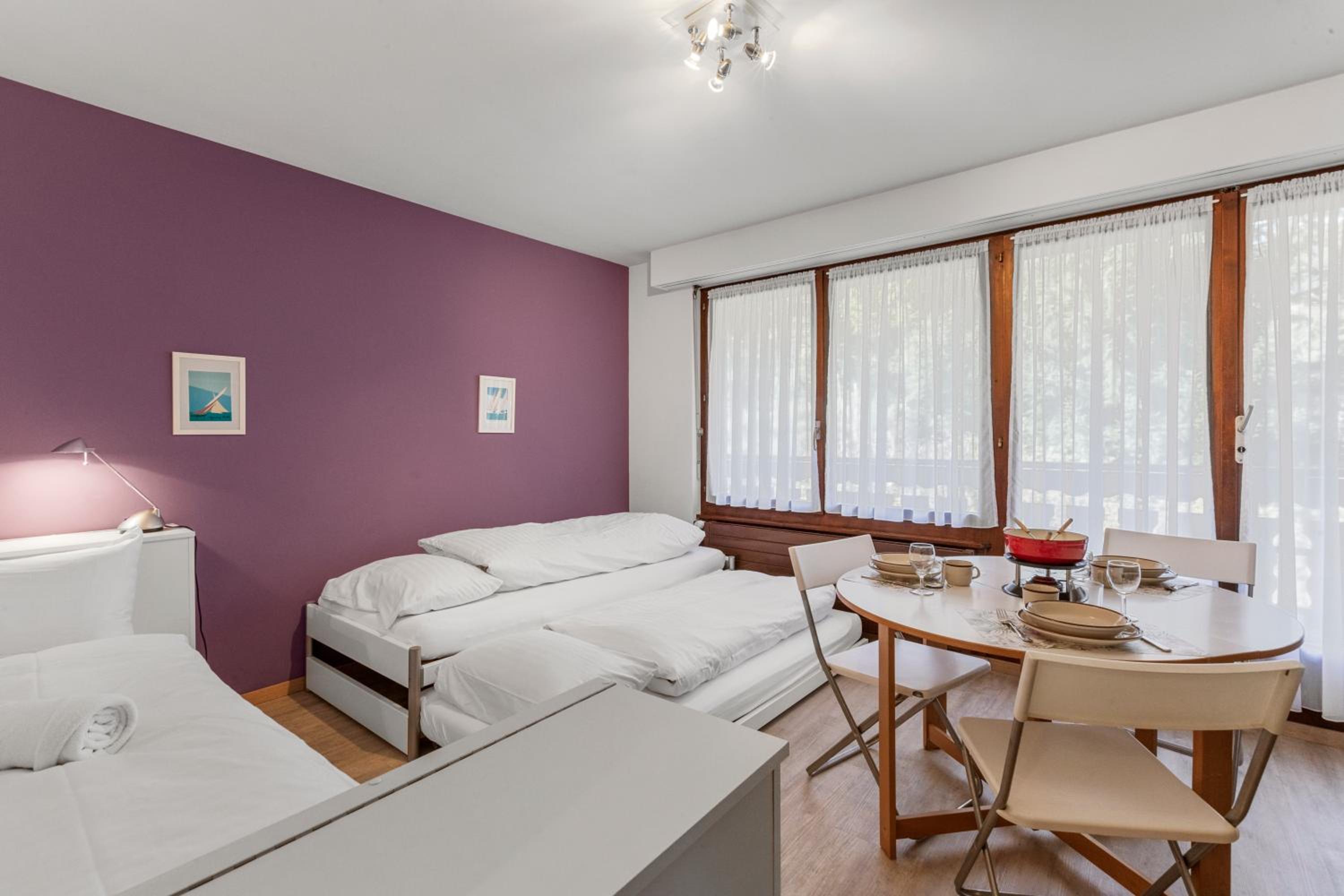 Studio chaleureux avec terrasse