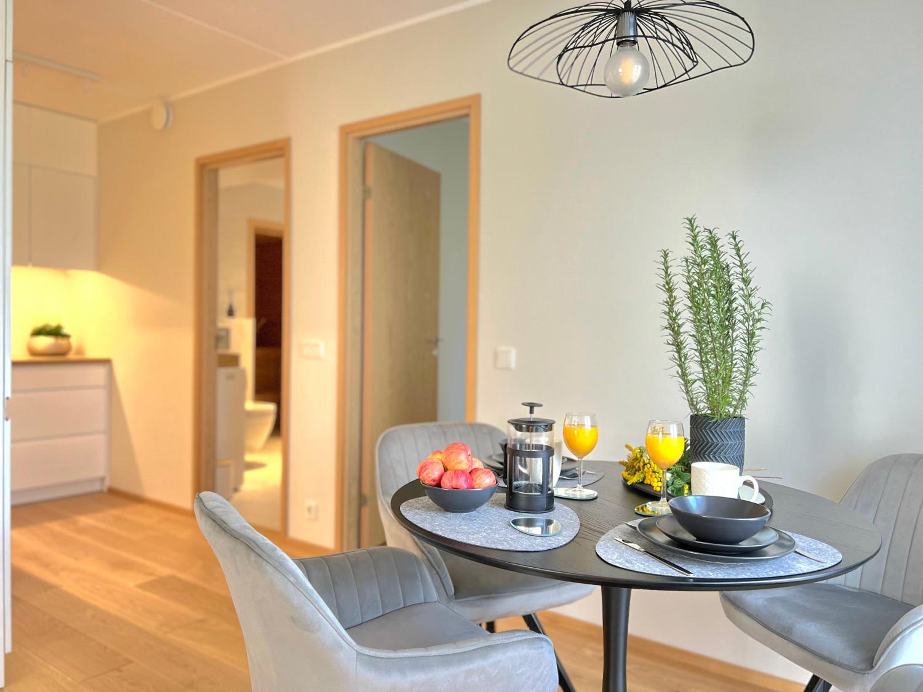 Cozy Tartu Apple Garden Suite with Sauna