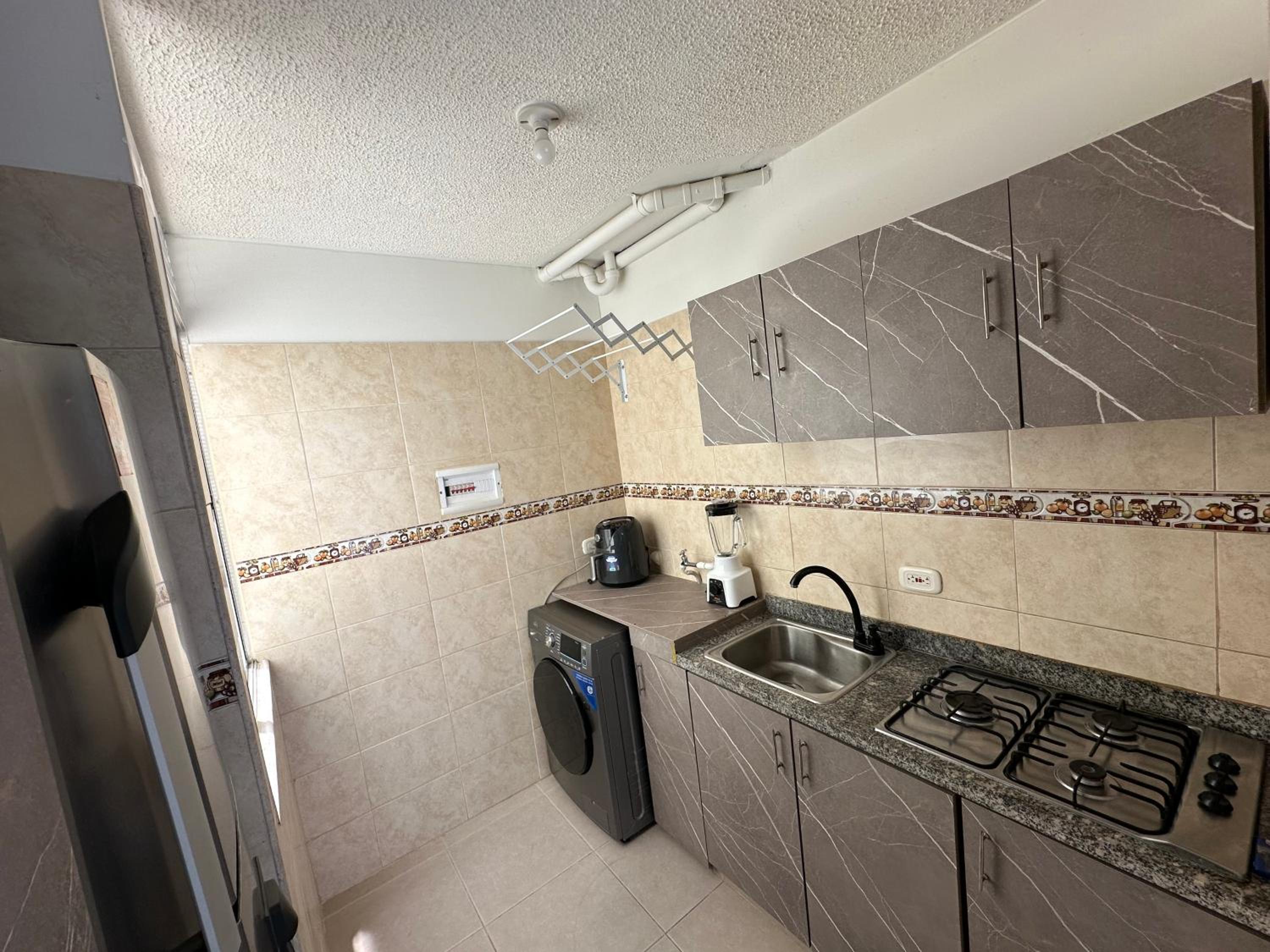 Apartamento completo, con piscina