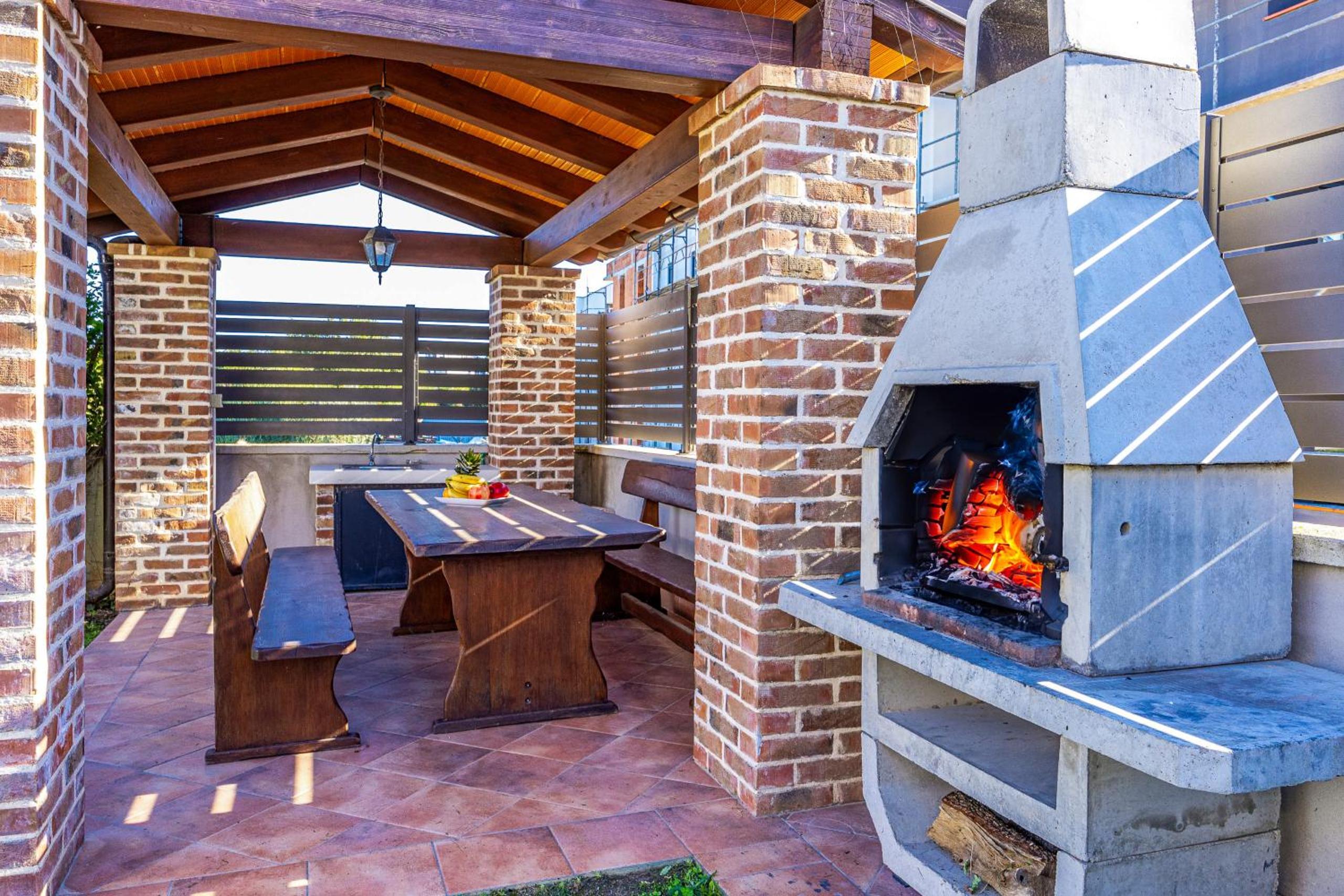 Villa Mila in Medulin with sea view and private pool only 300 meters from the beach view 5