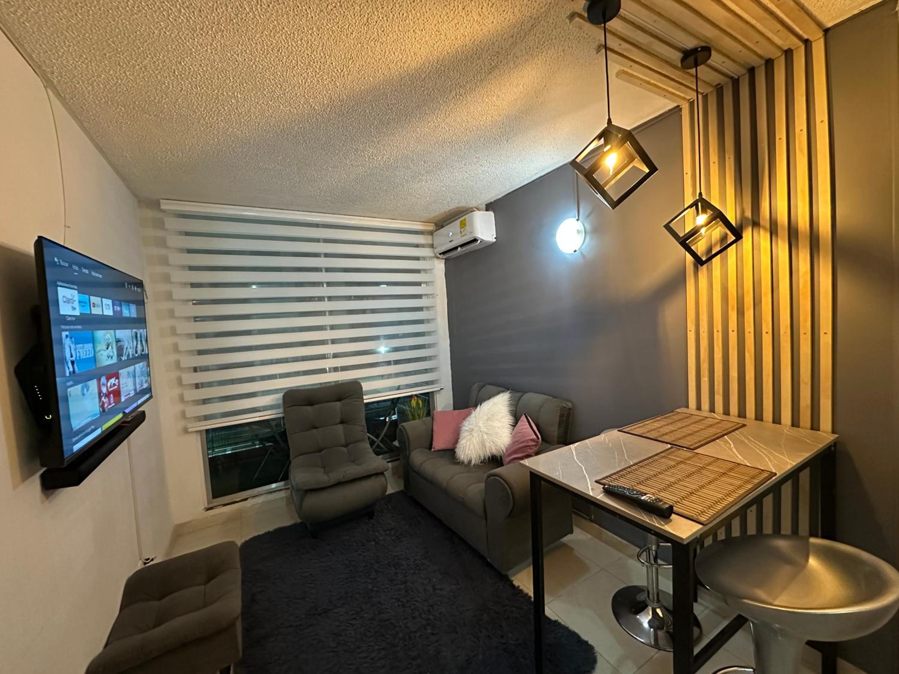 Apartamento completo, con piscina