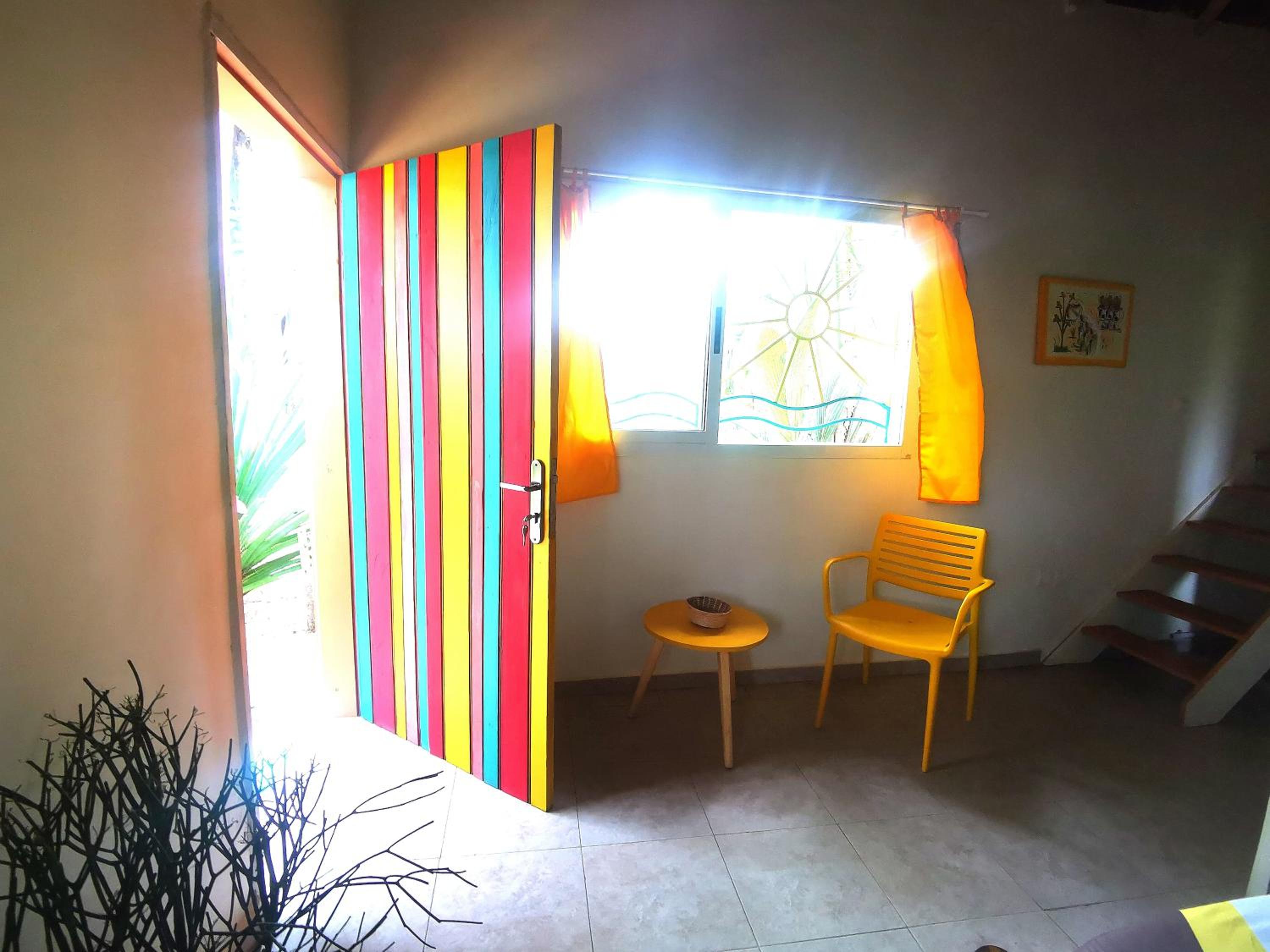 Bungalow accés direct plage privée 