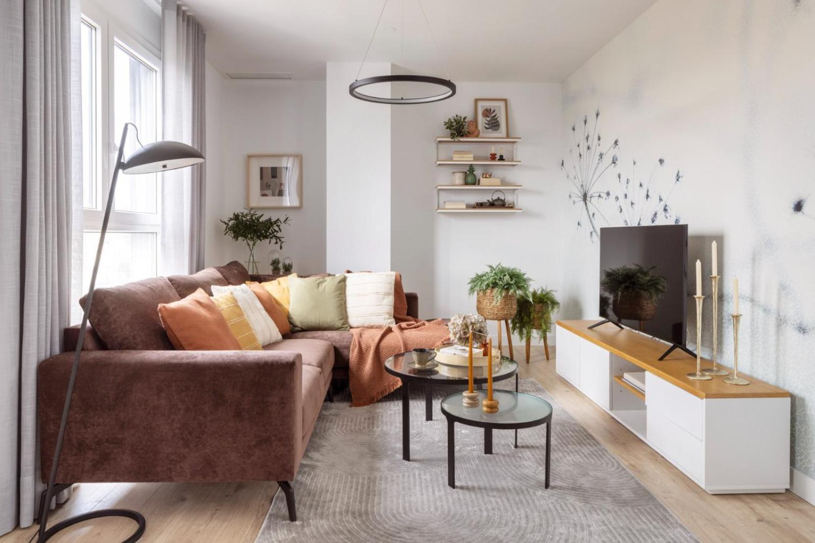 Modern 2 bed apartment 23 floor Urban Sky