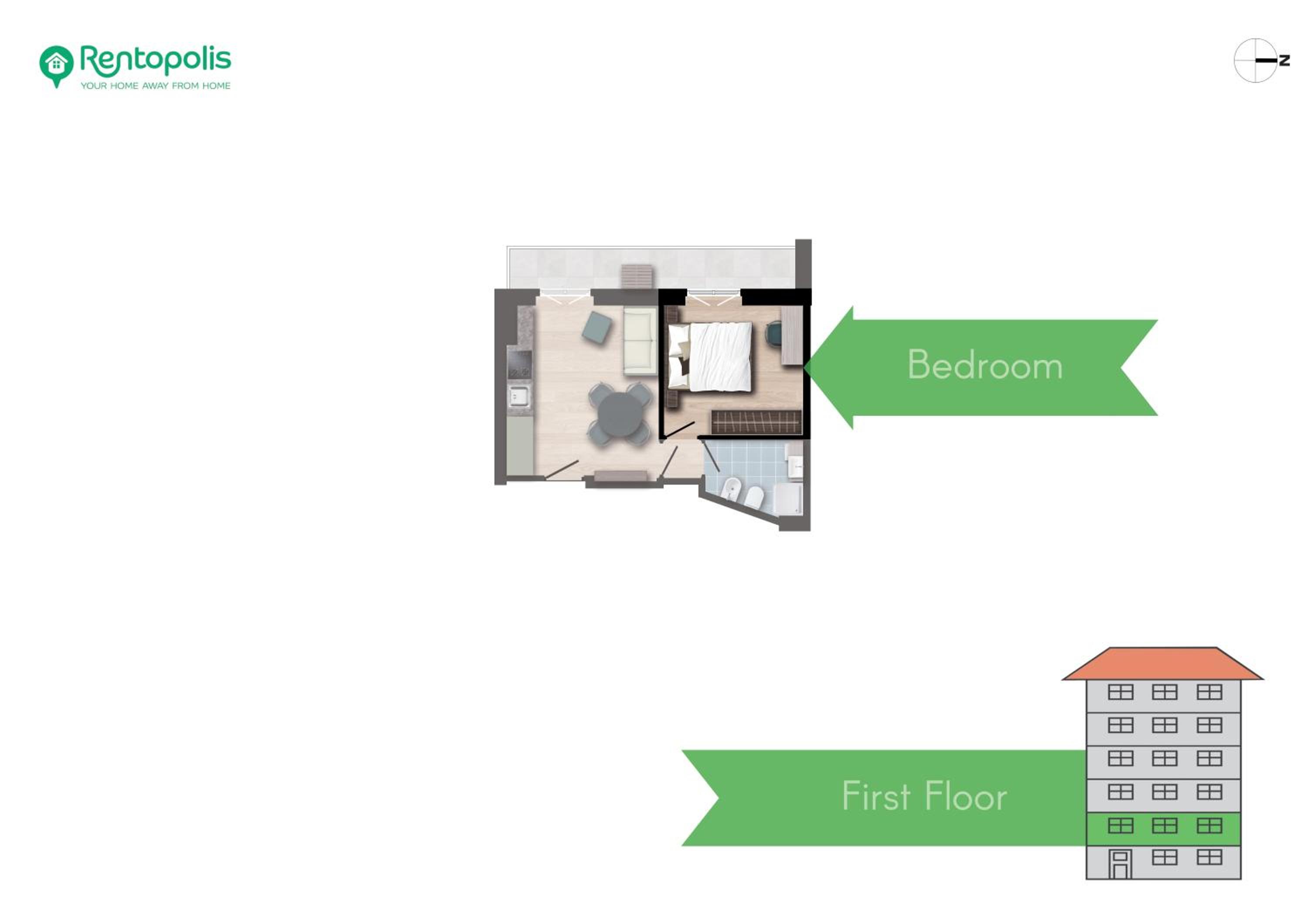 Functional & modern apartments in NoLo district by Rentopolis