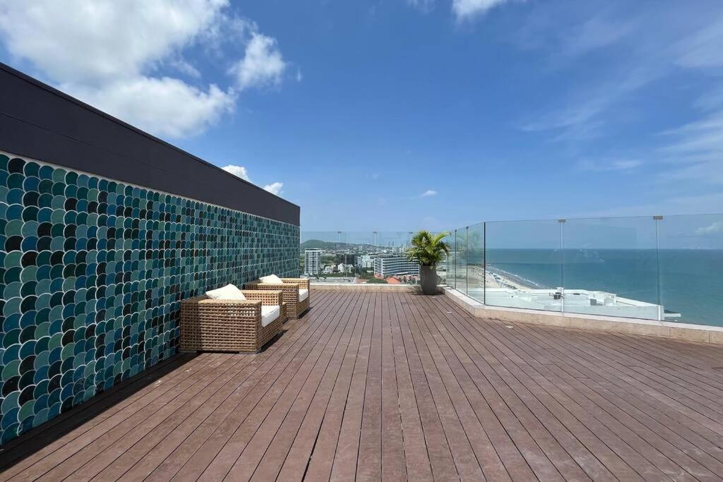 Penthouse con hermosa vista al mar