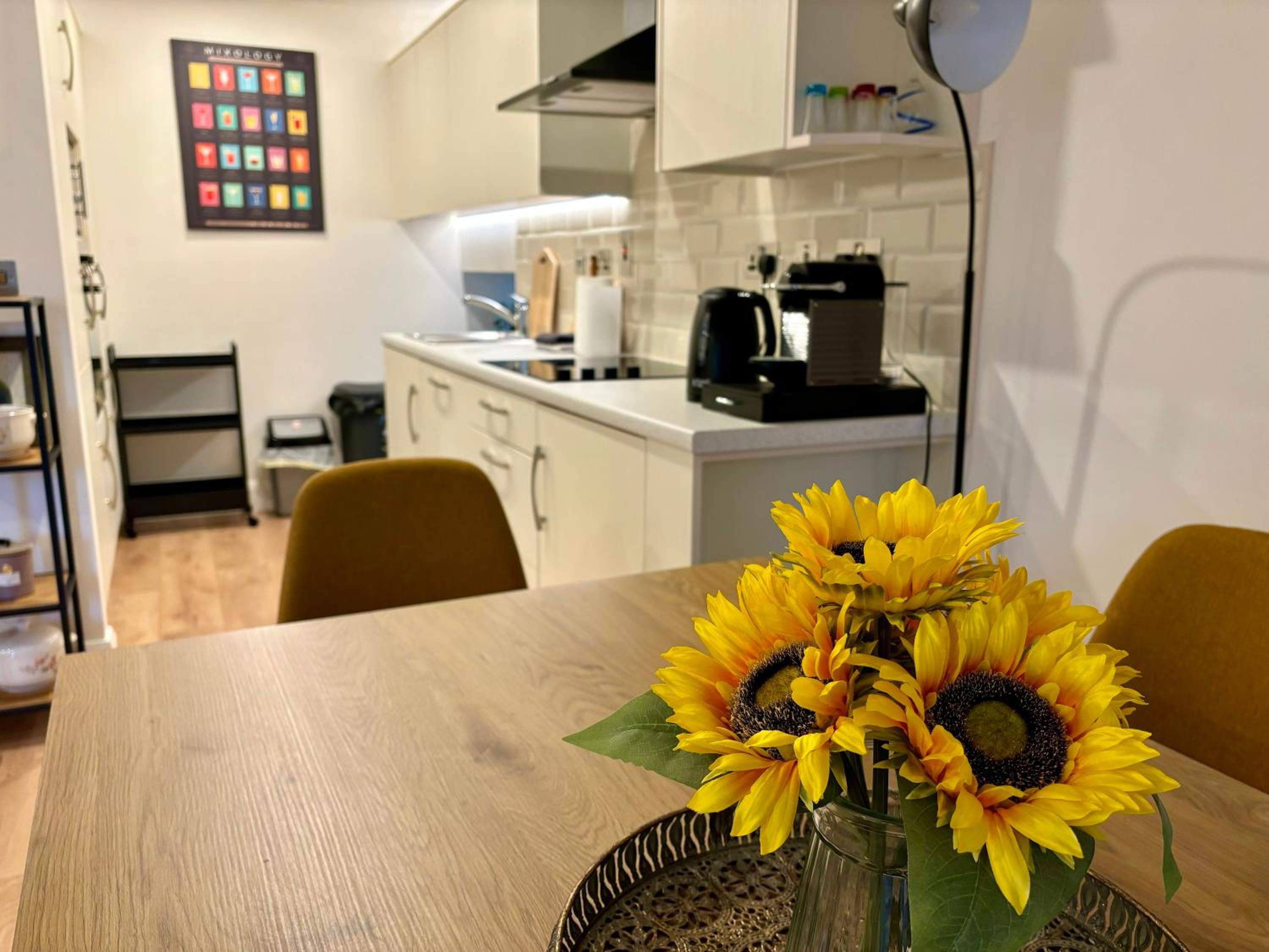 Old Mill Apartment en Westport — kitchen