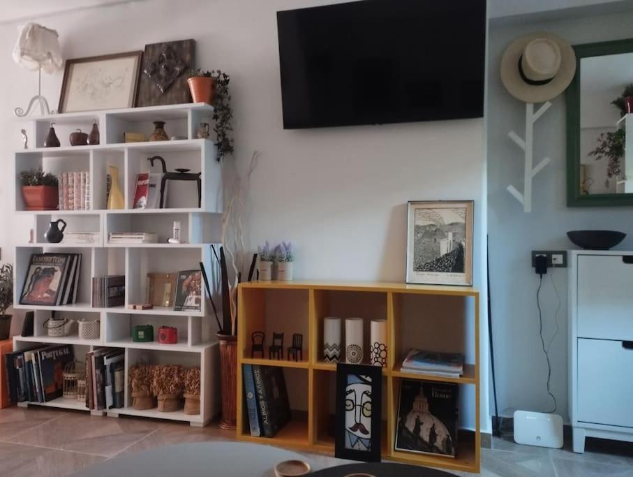 Pop-art house near the sea