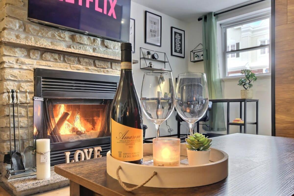 Enchanting Loft - Fireplace AC Quebec Downtown