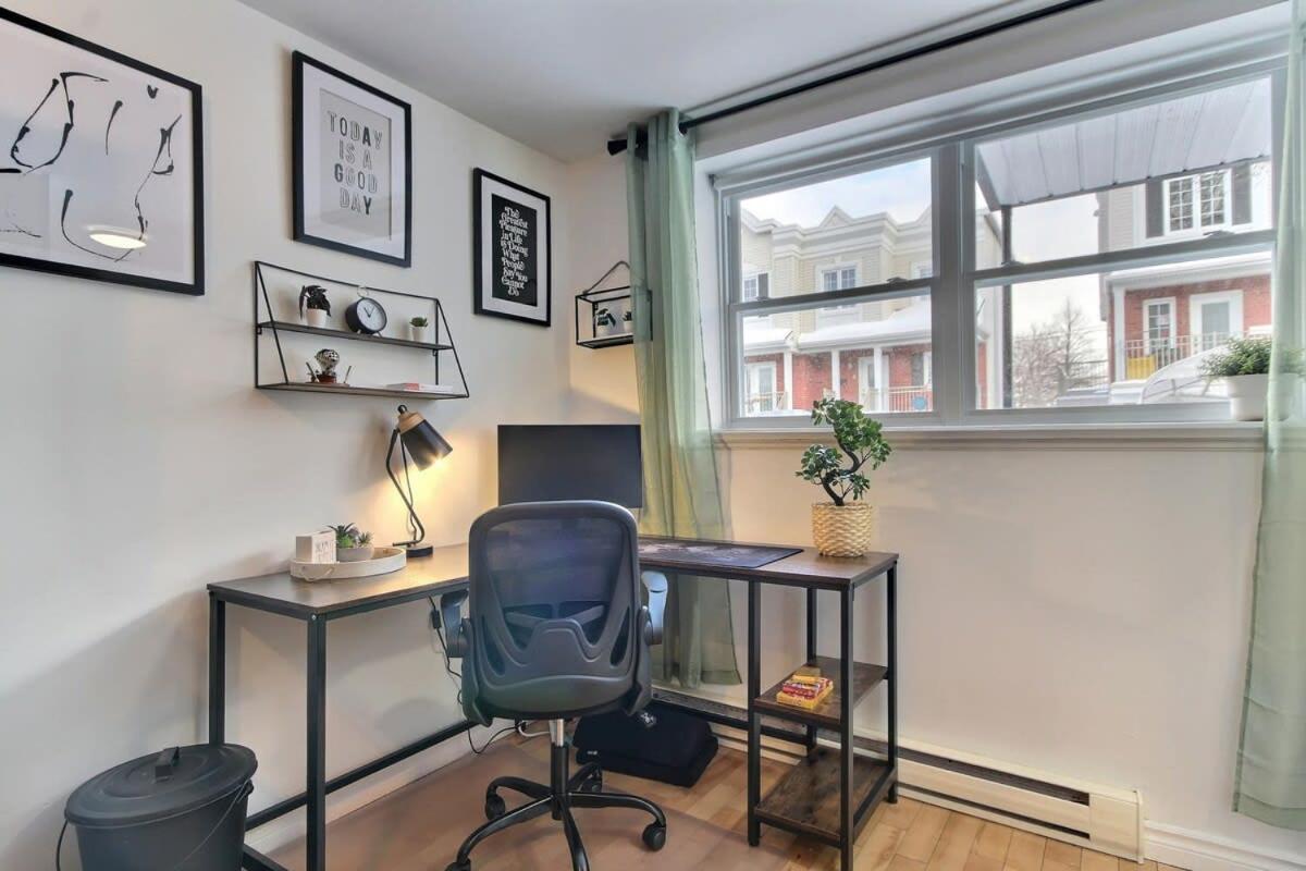 Enchanting Loft - Fireplace AC Quebec Downtown