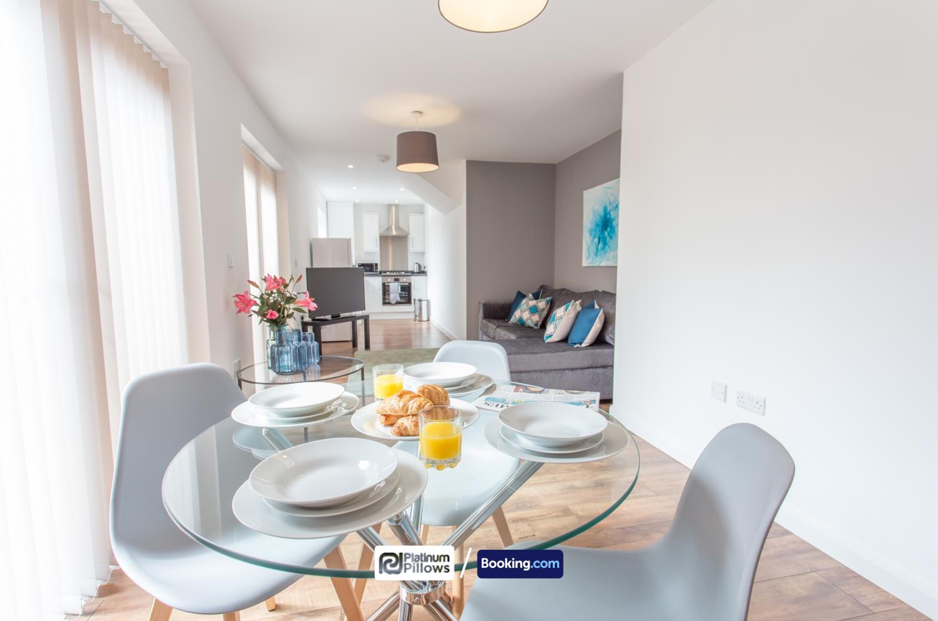 Oxford Vacations - 1 2 Bedroom Rana Court Apartment Close to Hospitals Business Science Parks By Platinum Pillows Short Lets Serviced Accommodation Oxford - Property Image 152