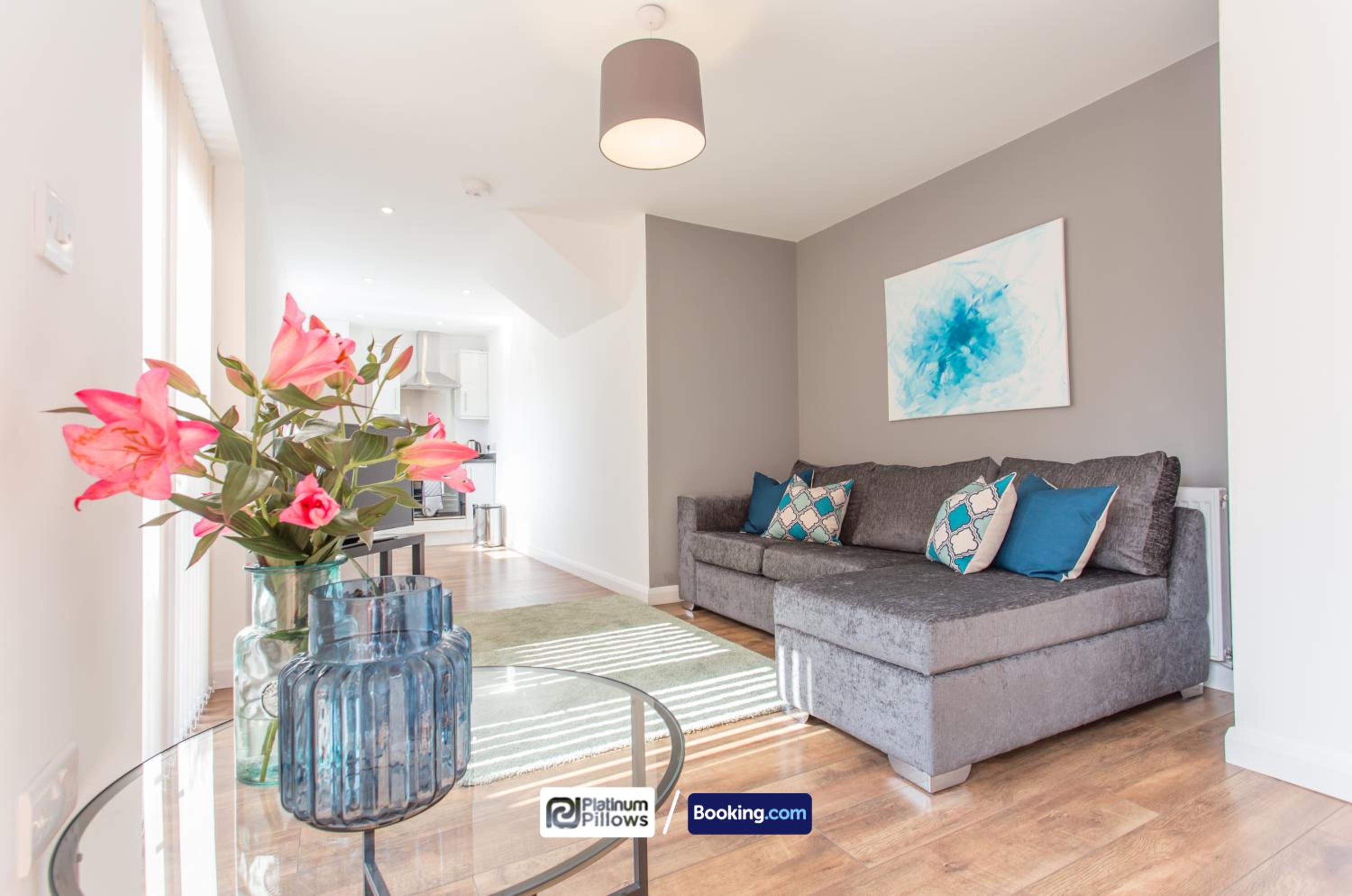 Oxford Vacations - 1 2 Bedroom Rana Court Apartment Close to Hospitals Business Science Parks By Platinum Pillows Short Lets Serviced Accommodation Oxford - Property Image 26