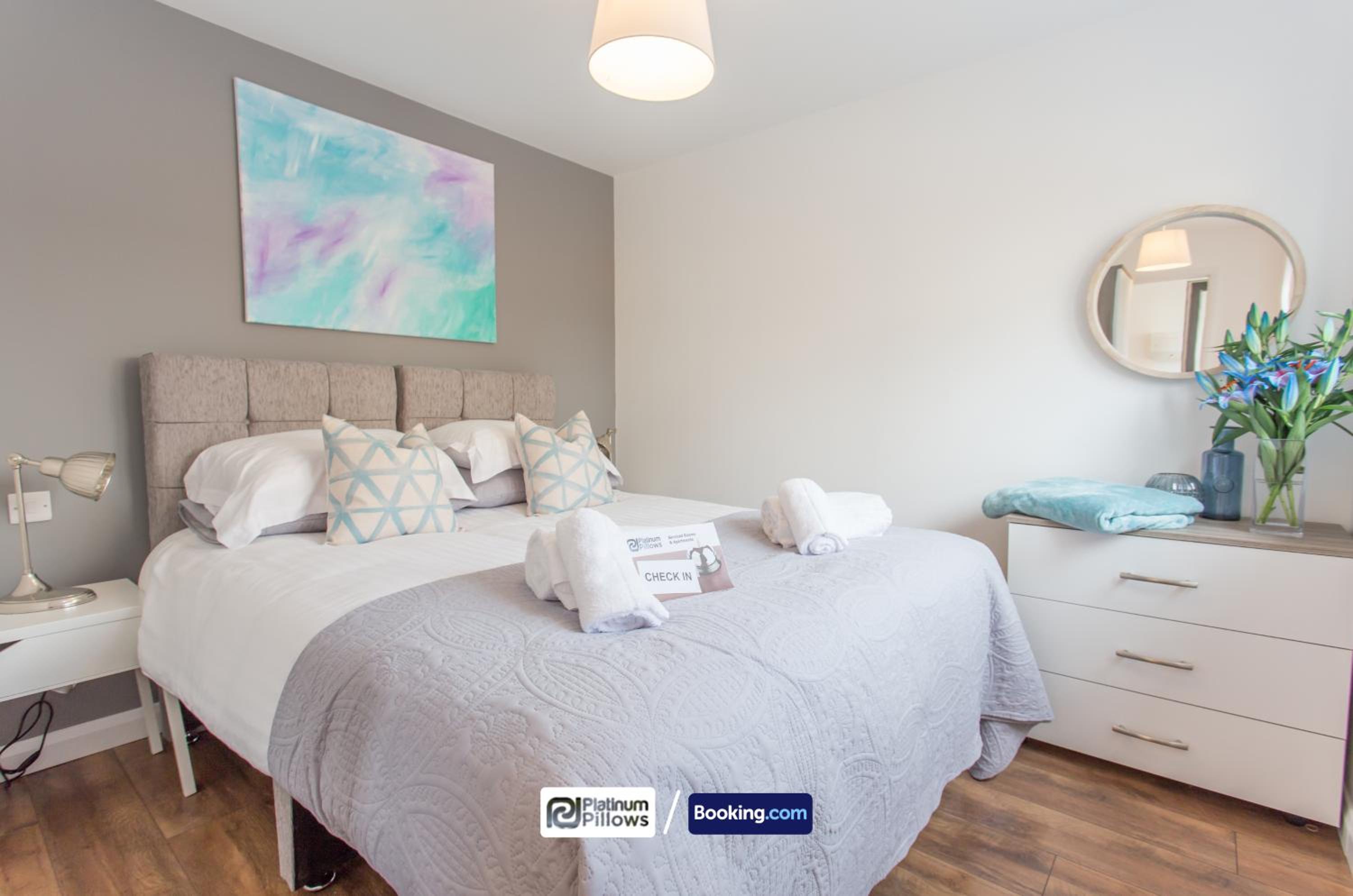 Oxford Vacations - 1 2 Bedroom Rana Court Apartment Close to Hospitals Business Science Parks By Platinum Pillows Short Lets Serviced Accommodation Oxford - Property Image 28