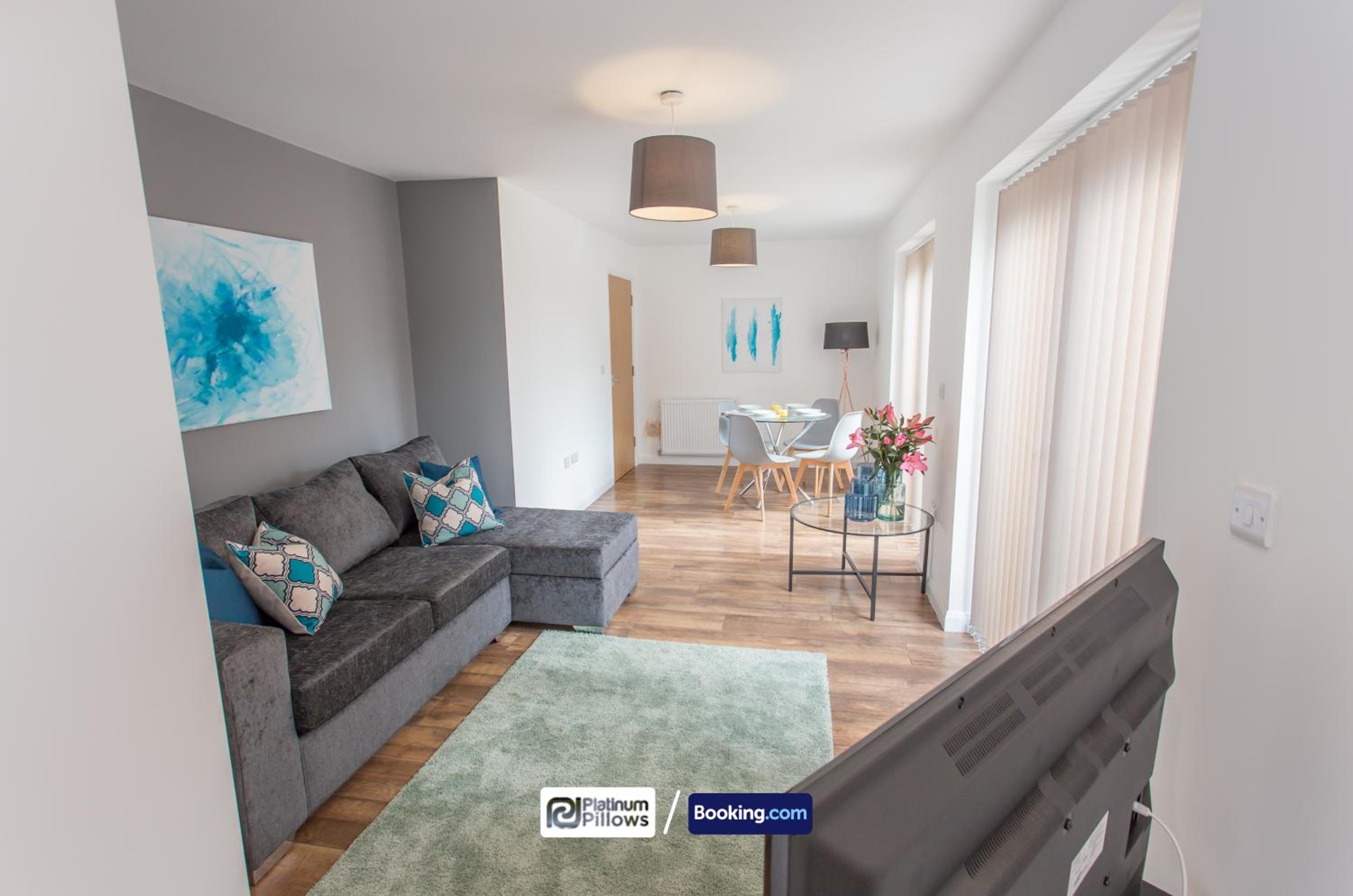 Oxford Vacations - 1 2 Bedroom Rana Court Apartment Close to Hospitals Business Science Parks By Platinum Pillows Short Lets Serviced Accommodation Oxford - Property Image 34
