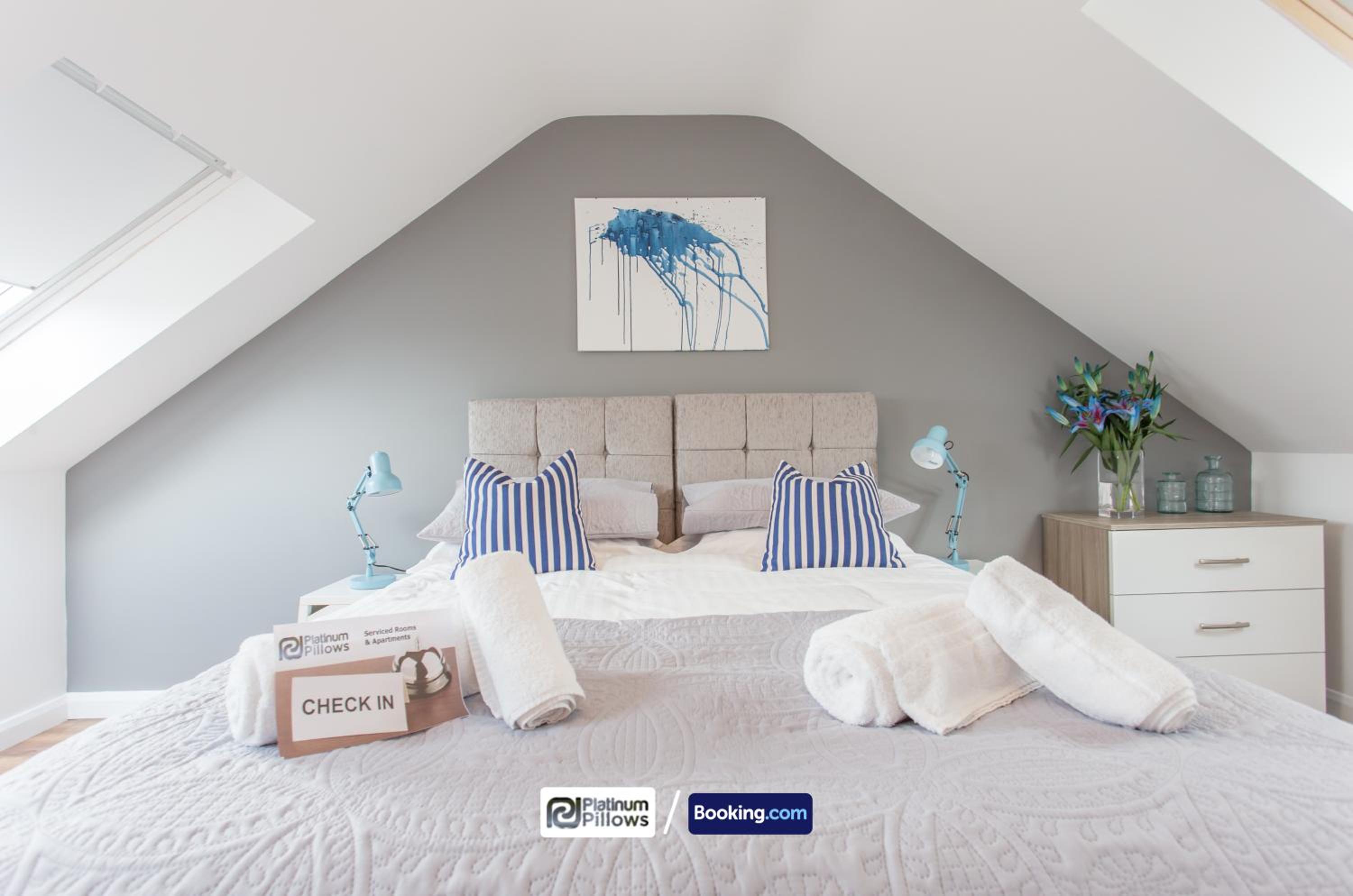 Oxford Vacations - 1 2 Bedroom Rana Court Apartment Close to Hospitals Business Science Parks By Platinum Pillows Short Lets Serviced Accommodation Oxford - Property Image 176
