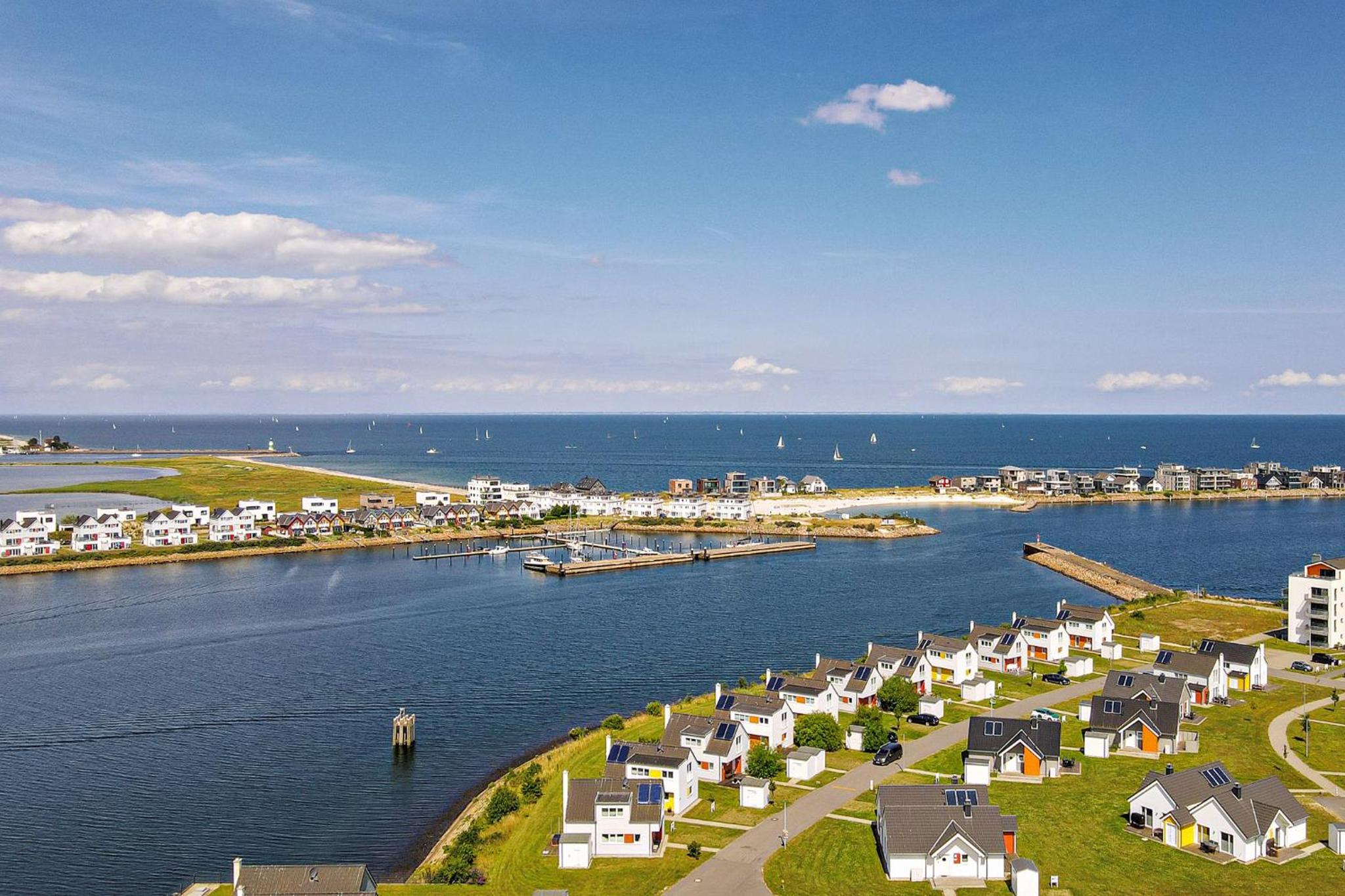 Ferienhaus Am MEER by Seeblick Ferien ORO, direkte Wasserlage,Sauna,Kamin