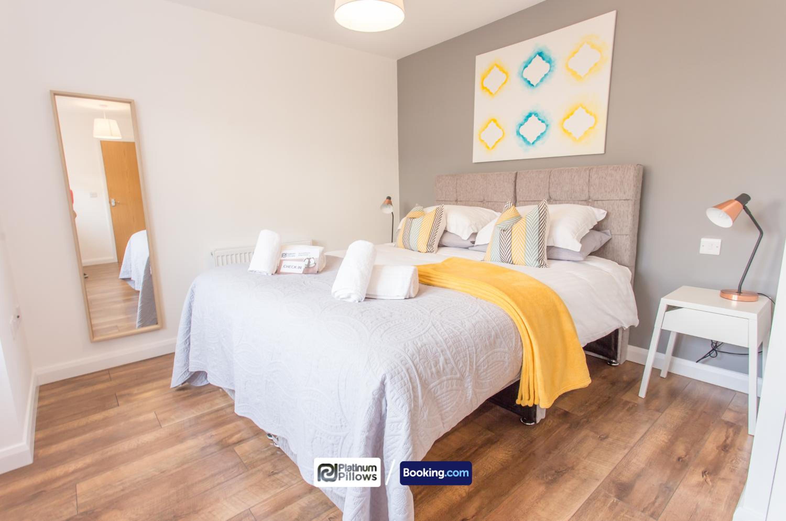 Oxford Vacations - 1 2 Bedroom Rana Court Apartment Close to Hospitals Business Science Parks By Platinum Pillows Short Lets Serviced Accommodation Oxford - Property Image 61