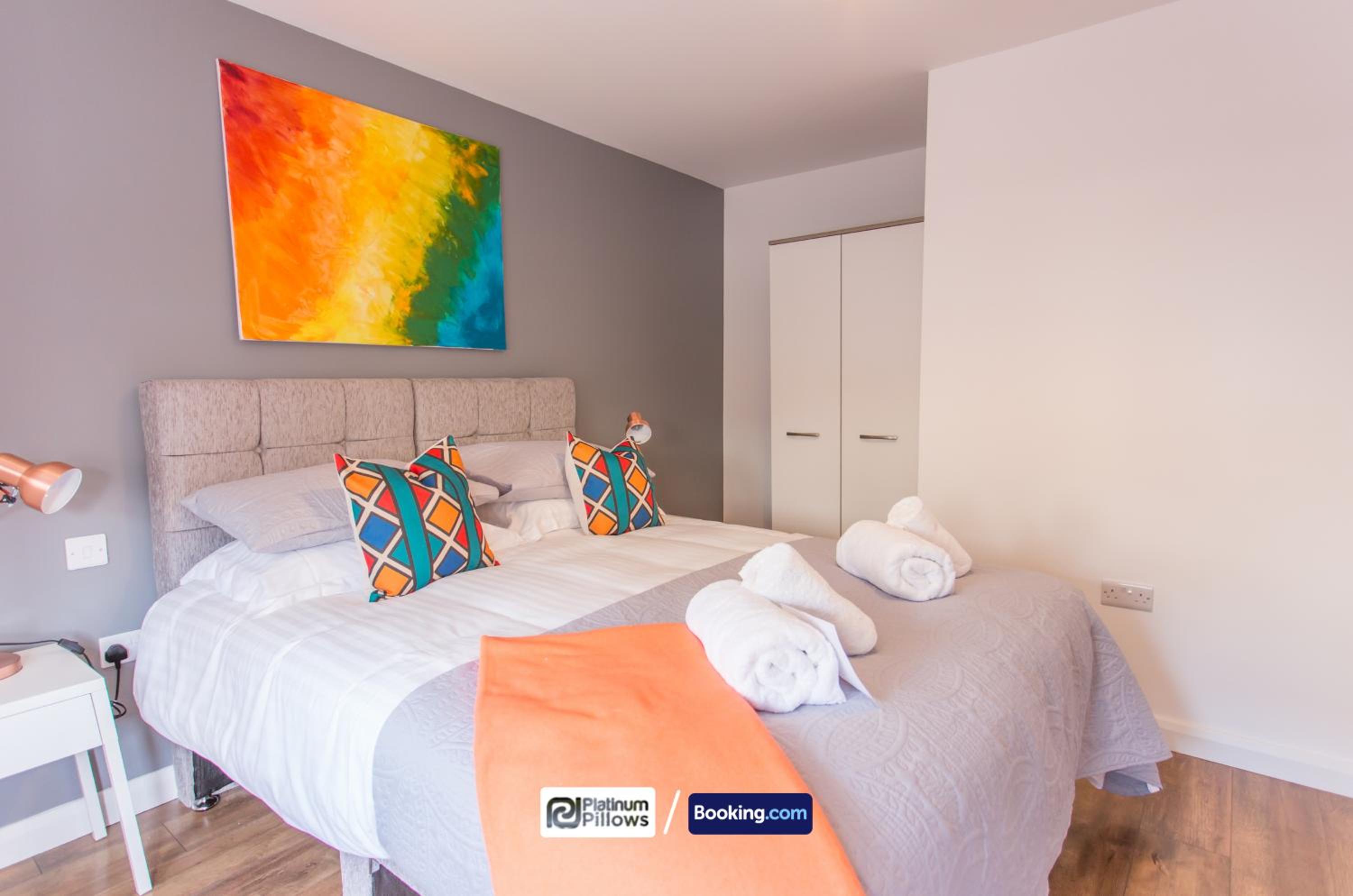 Oxford Vacations - 1 2 Bedroom Rana Court Apartment Close to Hospitals Business Science Parks By Platinum Pillows Short Lets Serviced Accommodation Oxford - Property Image 240