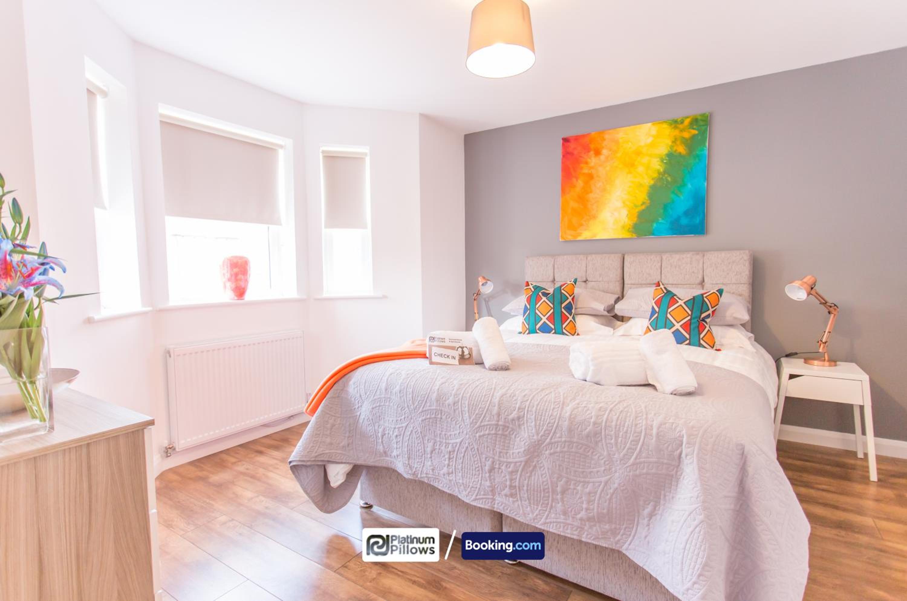 Oxford Vacations - 1 2 Bedroom Rana Court Apartment Close to Hospitals Business Science Parks By Platinum Pillows Short Lets Serviced Accommodation Oxford - Property Image 111